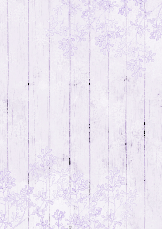 A4 Single Sheet - Princess Ellie - Lavender Wood
