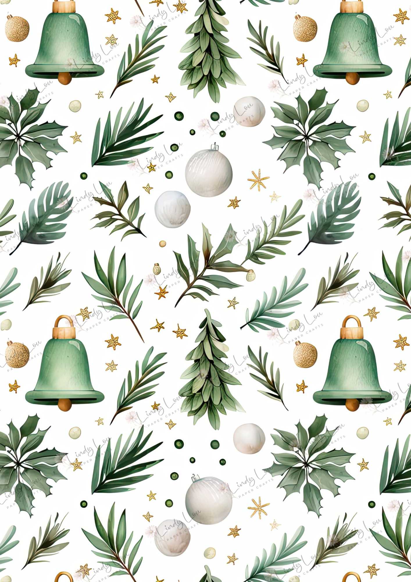 A4 Single Sheet - Aussie Christmas - Jingle & Joy