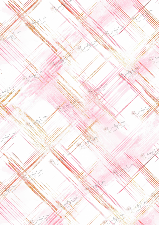 A4 Single Sheet - Daisy Whispers - Whispered Lines