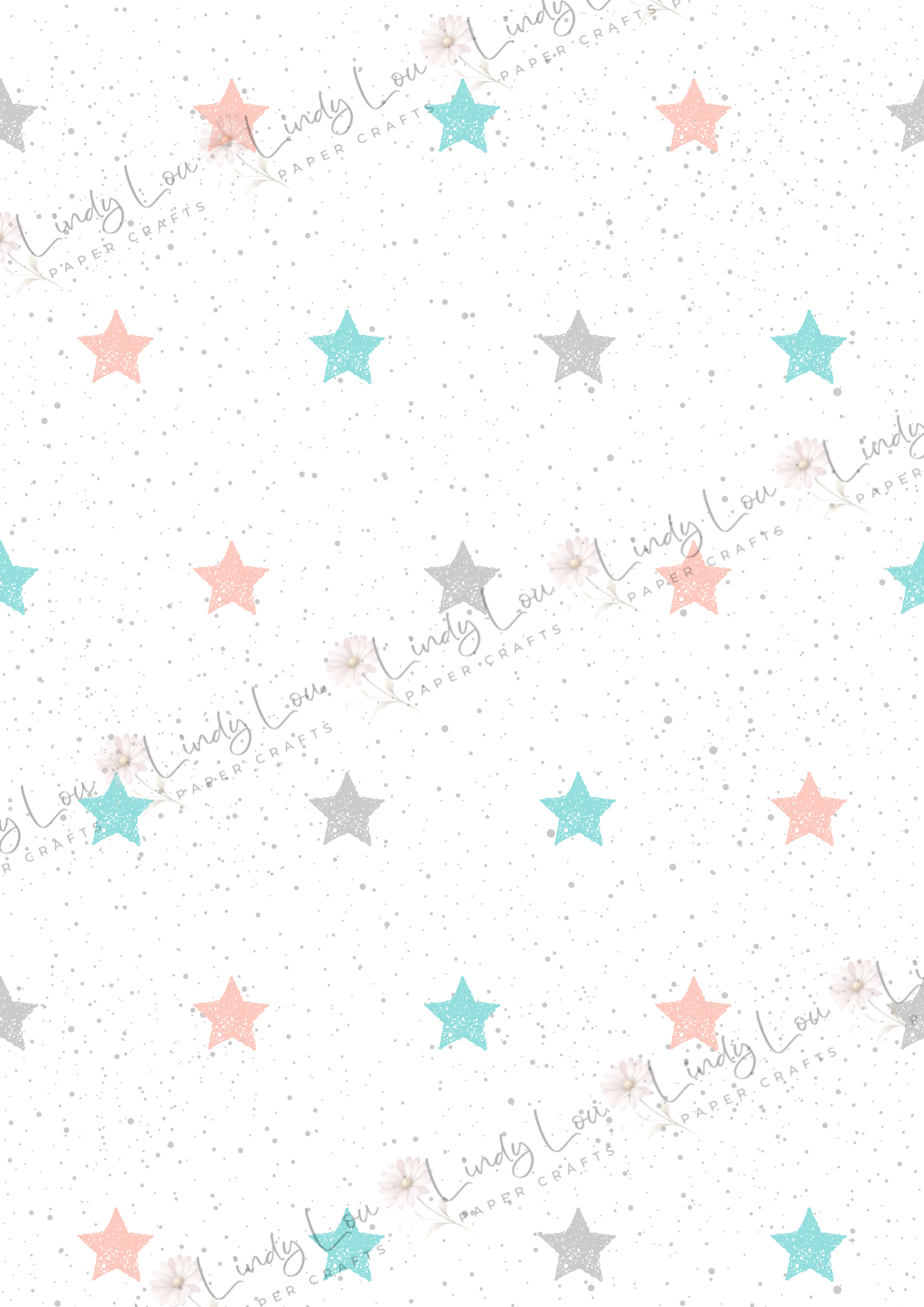 A4 Single Sheet - Cosmic Cuties - Stardust Sprinkle