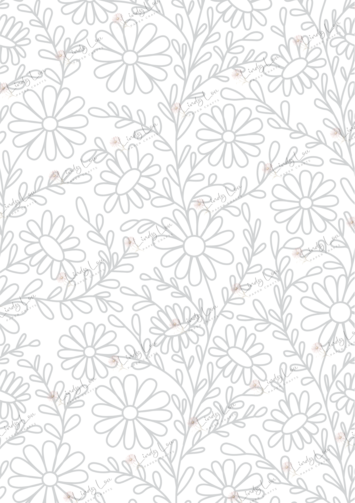 A4 Single Sheet - Fairyland - Daisy Doodles