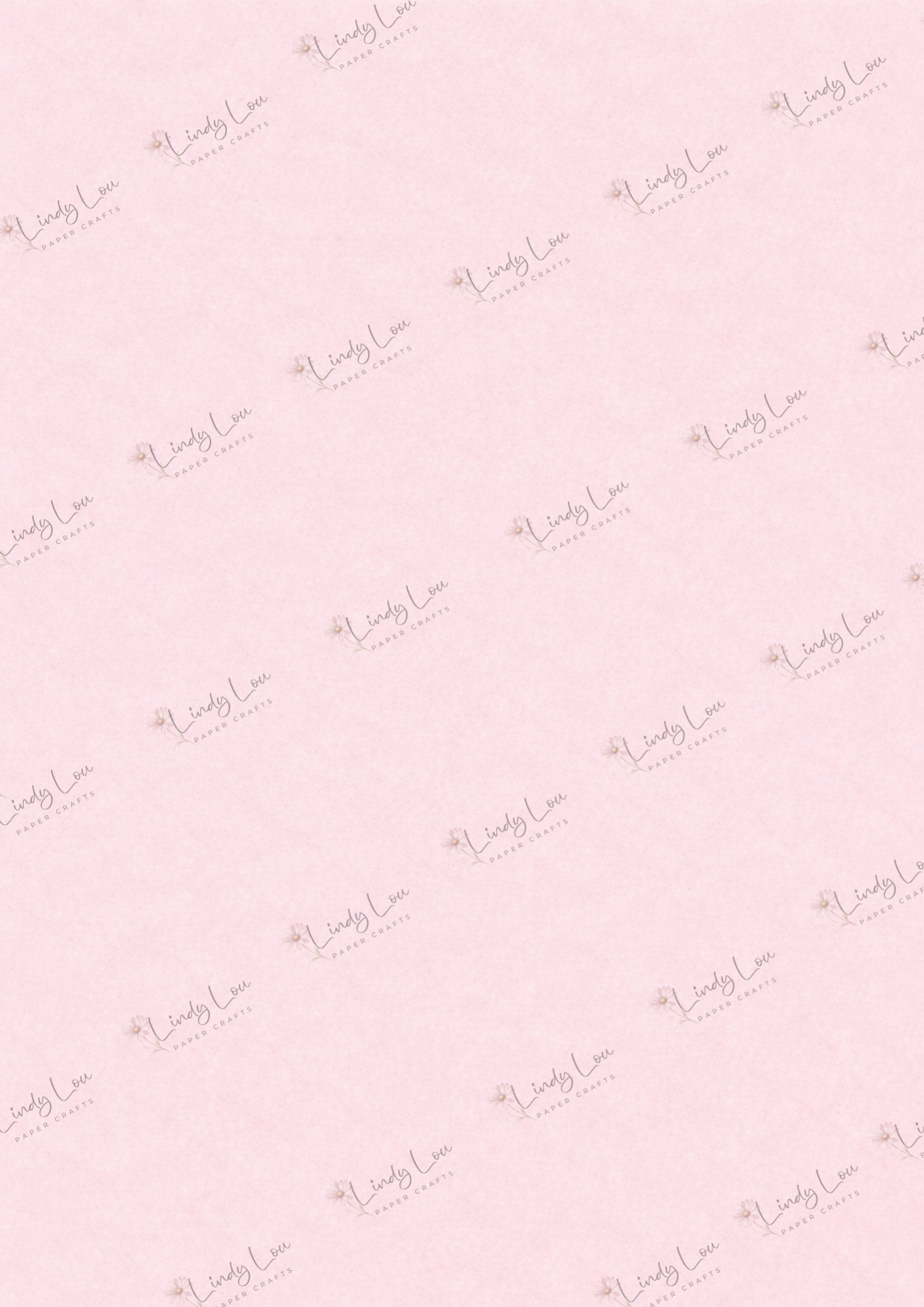 A4 Single Sheet - Softly Spoken - Peach Hush