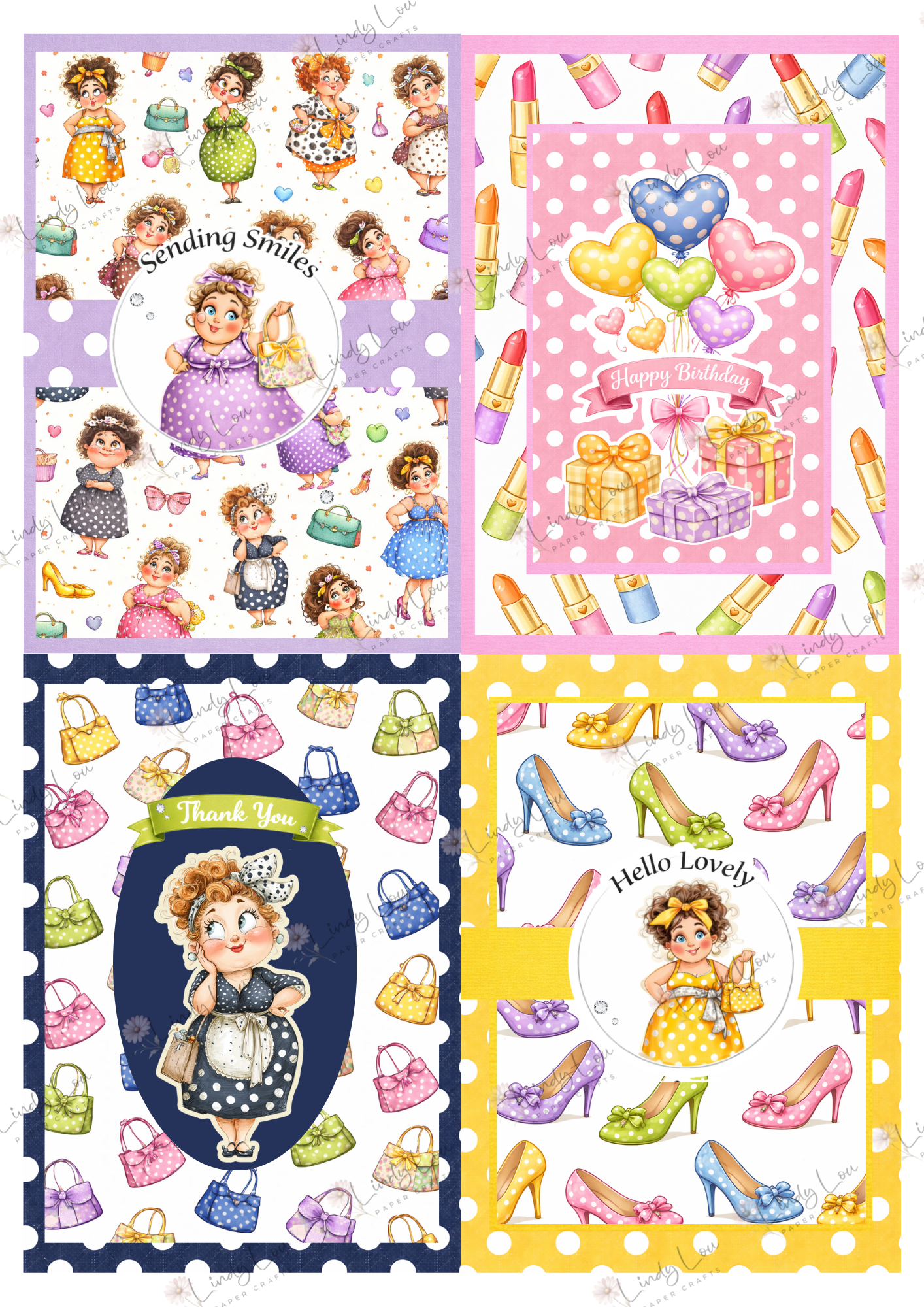 A6 Card Kit - Devine Divas