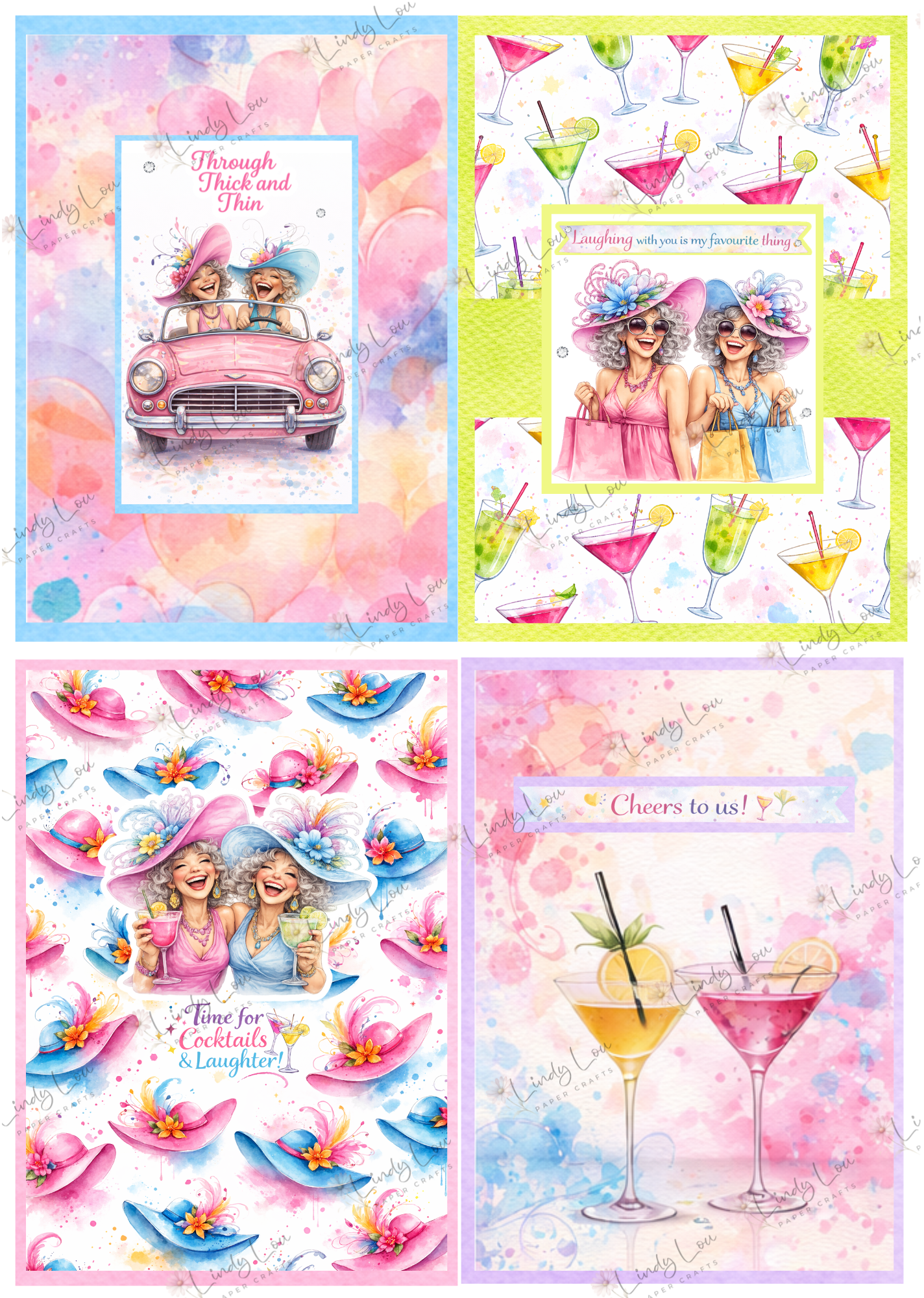 A6 Card Collection - Absolutely Fabulous