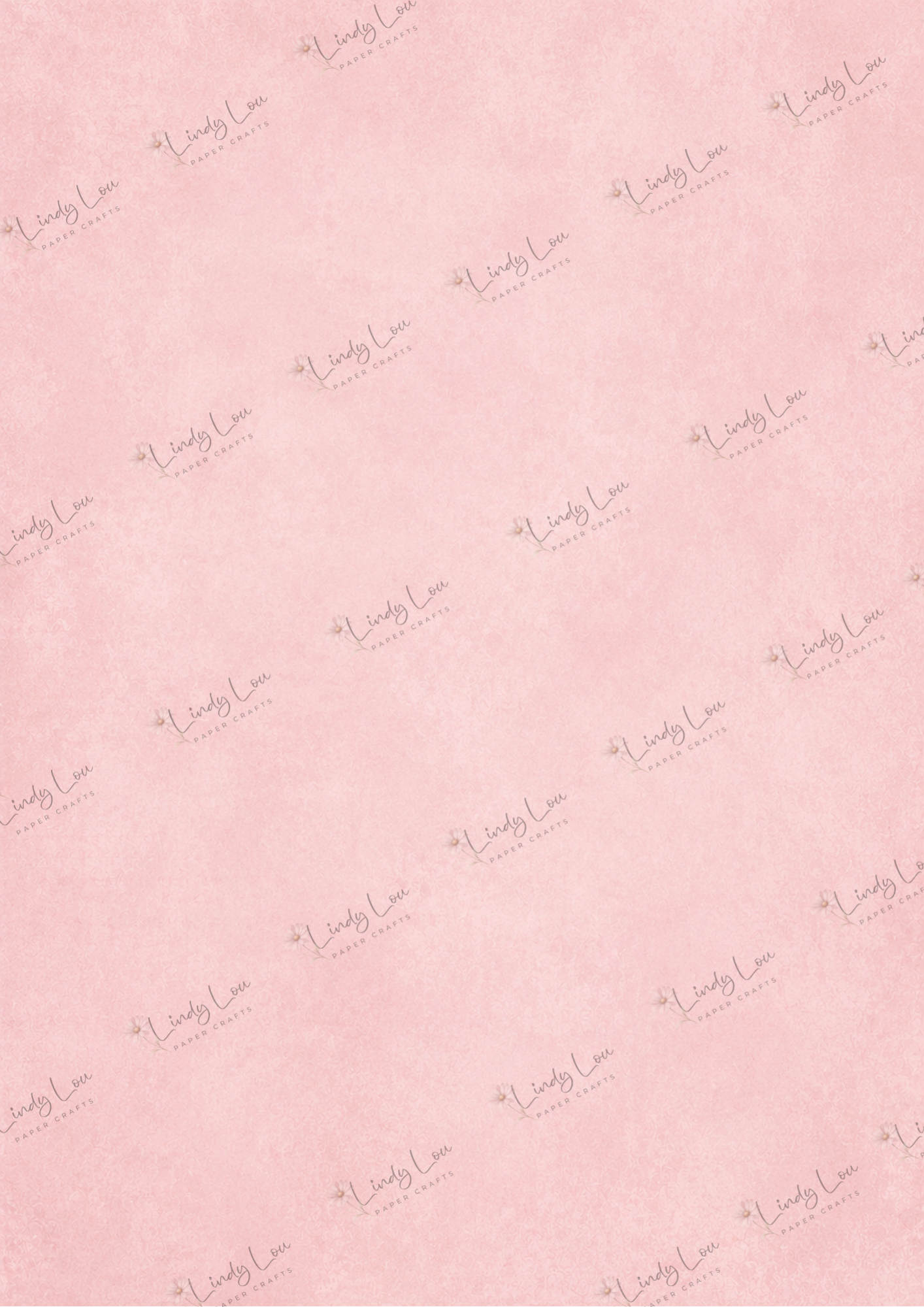 A4 Single Sheet - Blooming Grace - Rosewater Mist