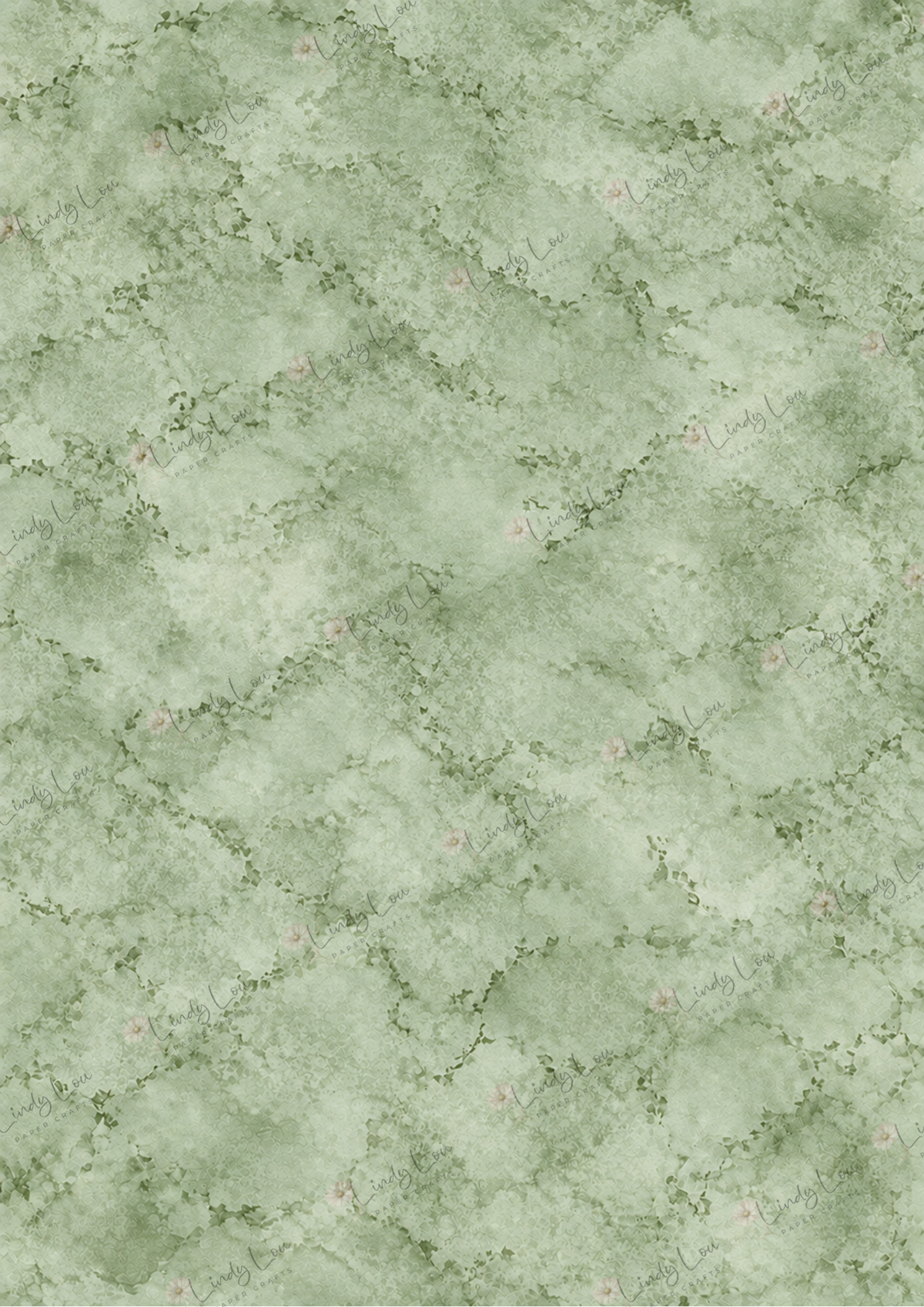 A4 Single Sheet - Native Whispers - Eucalyptus Mist