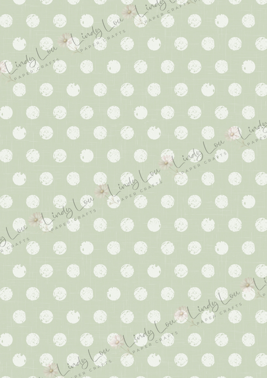 A4 Single Sheet - Boho Baby - Dottie Days