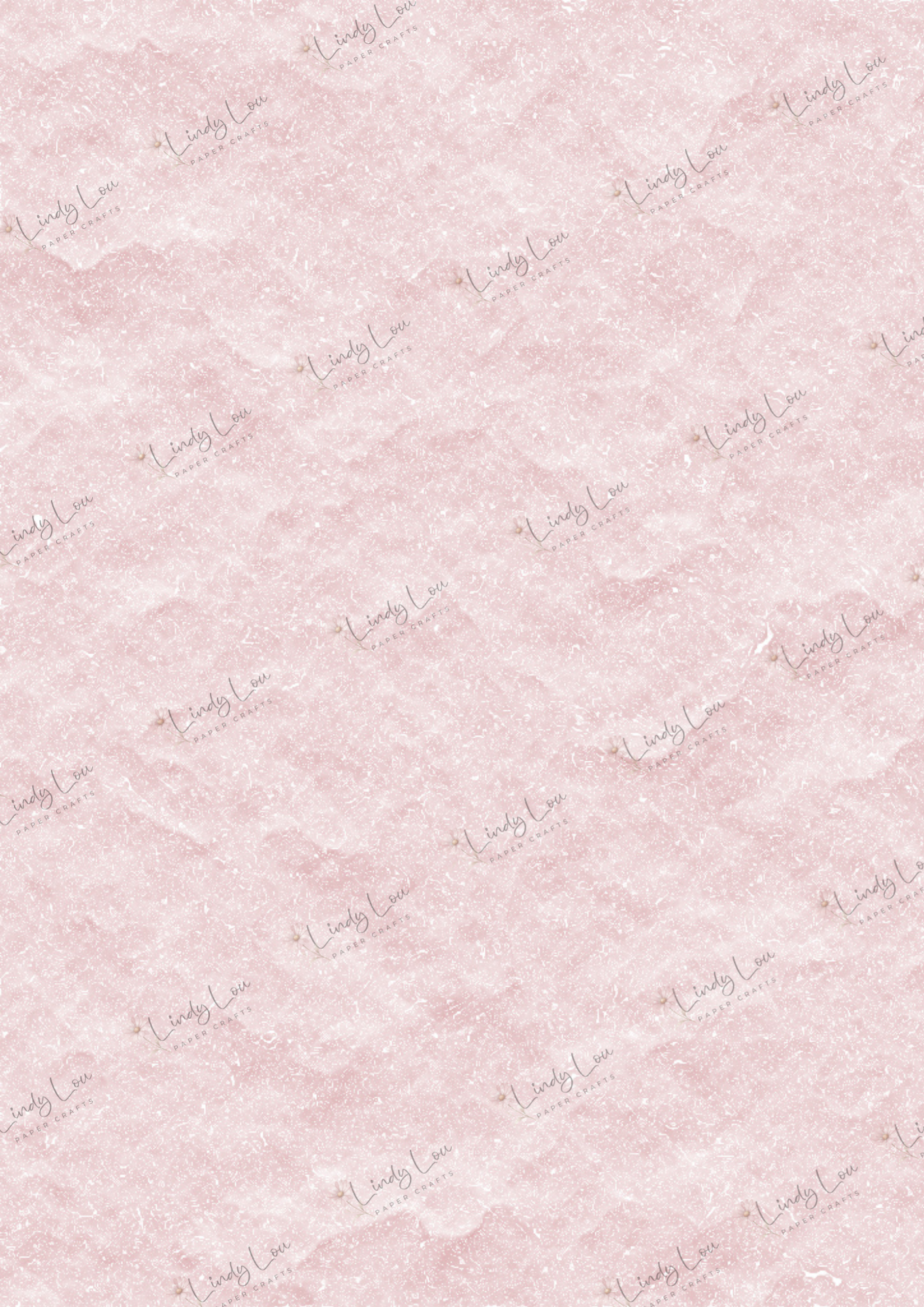 A4 Single Sheet - Pink Christmas - Sugarplum Pink