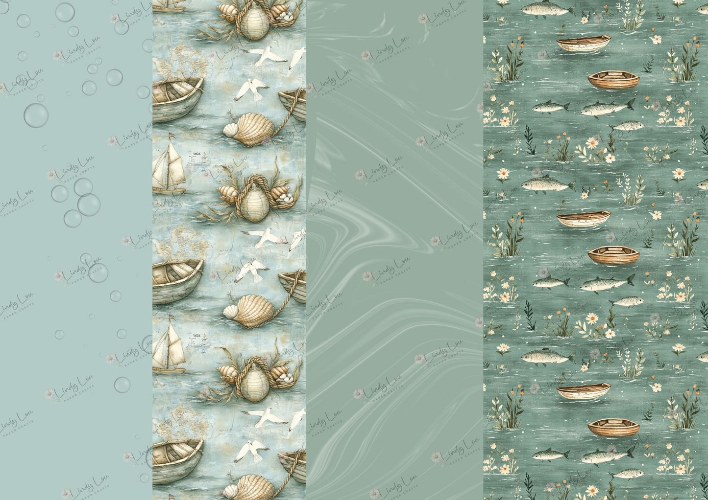 A4 Paper Collection - Gone Fishing