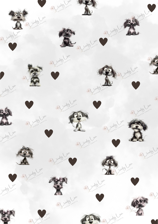 A4 Single Sheet - Pawsitively Adorable - Paws & Affection
