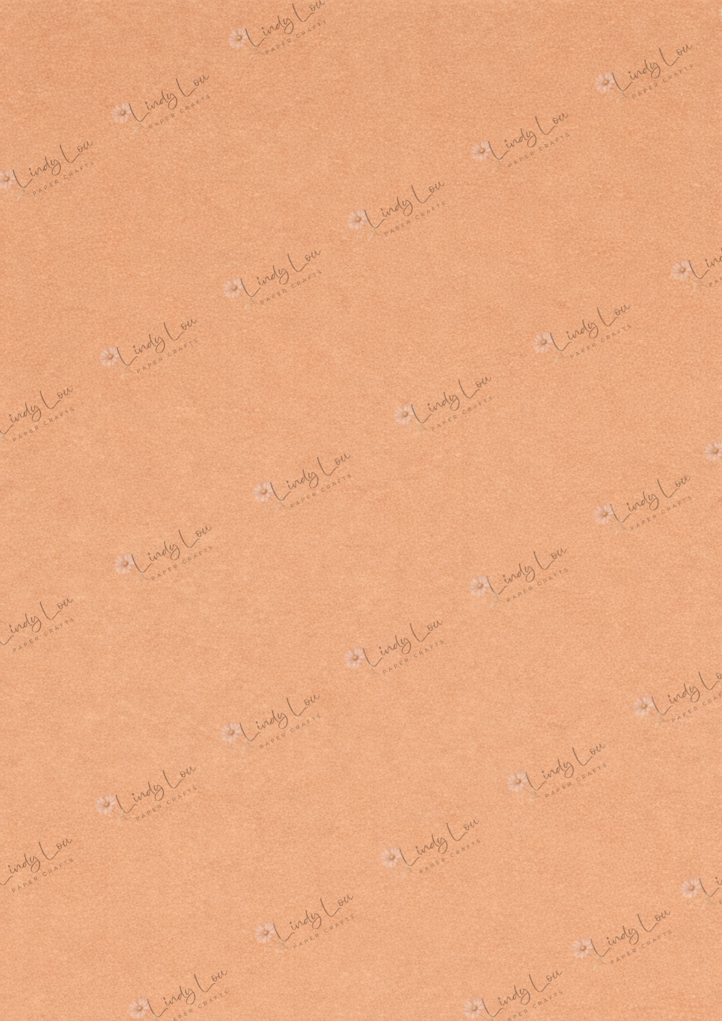 A4 Single Sheet - Bluebirds of Happiness - Brown Haze