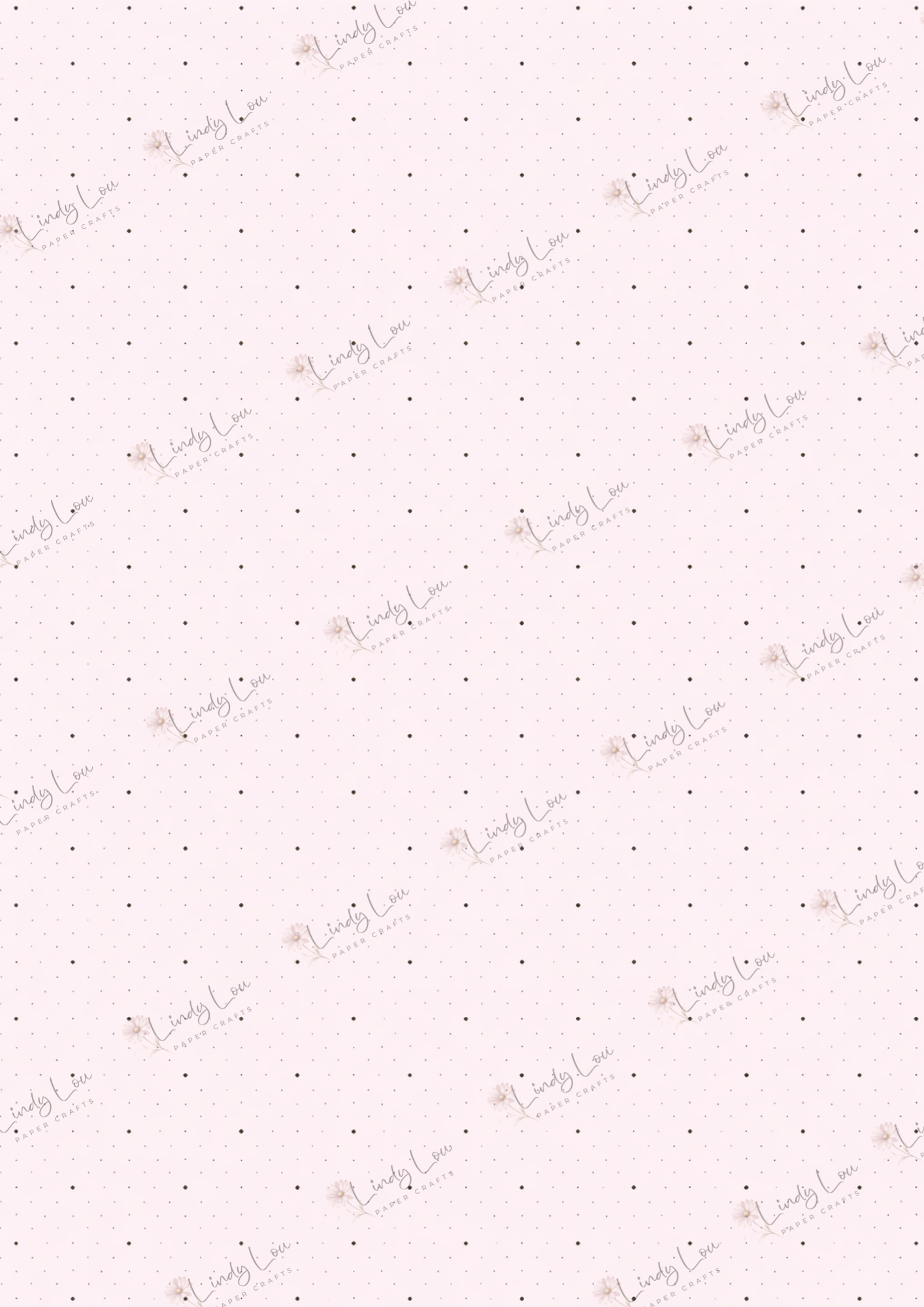 A4 Single Sheet - Mother's Day - Tiny Dot