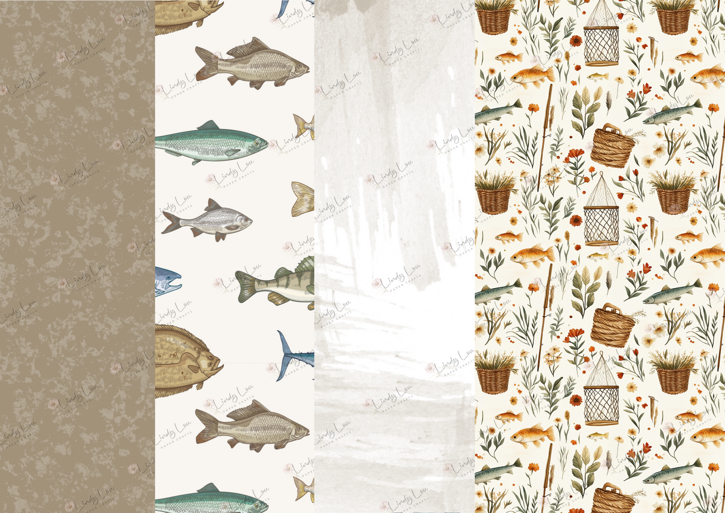 A4 Paper Collection - Gone Fishing