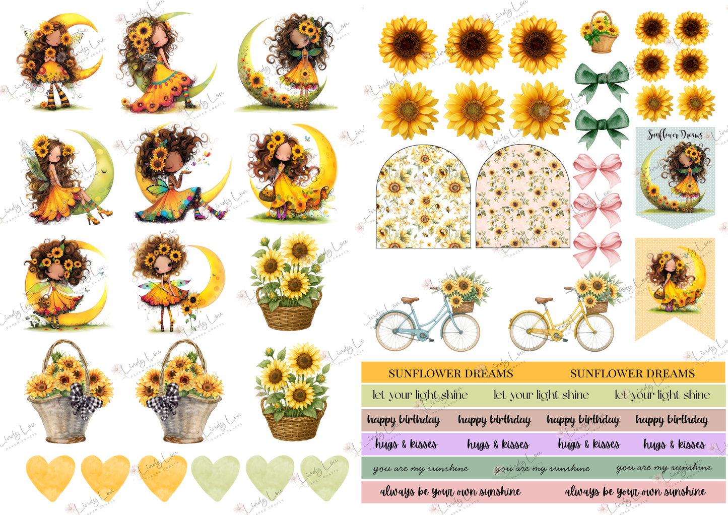 A4 Paper Collection - Sunflower Dreams