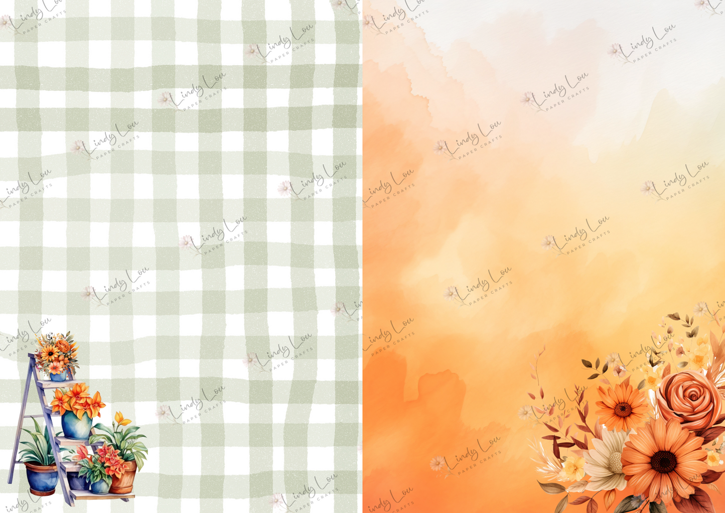 A4 Paper Collection - Amber Afternoon