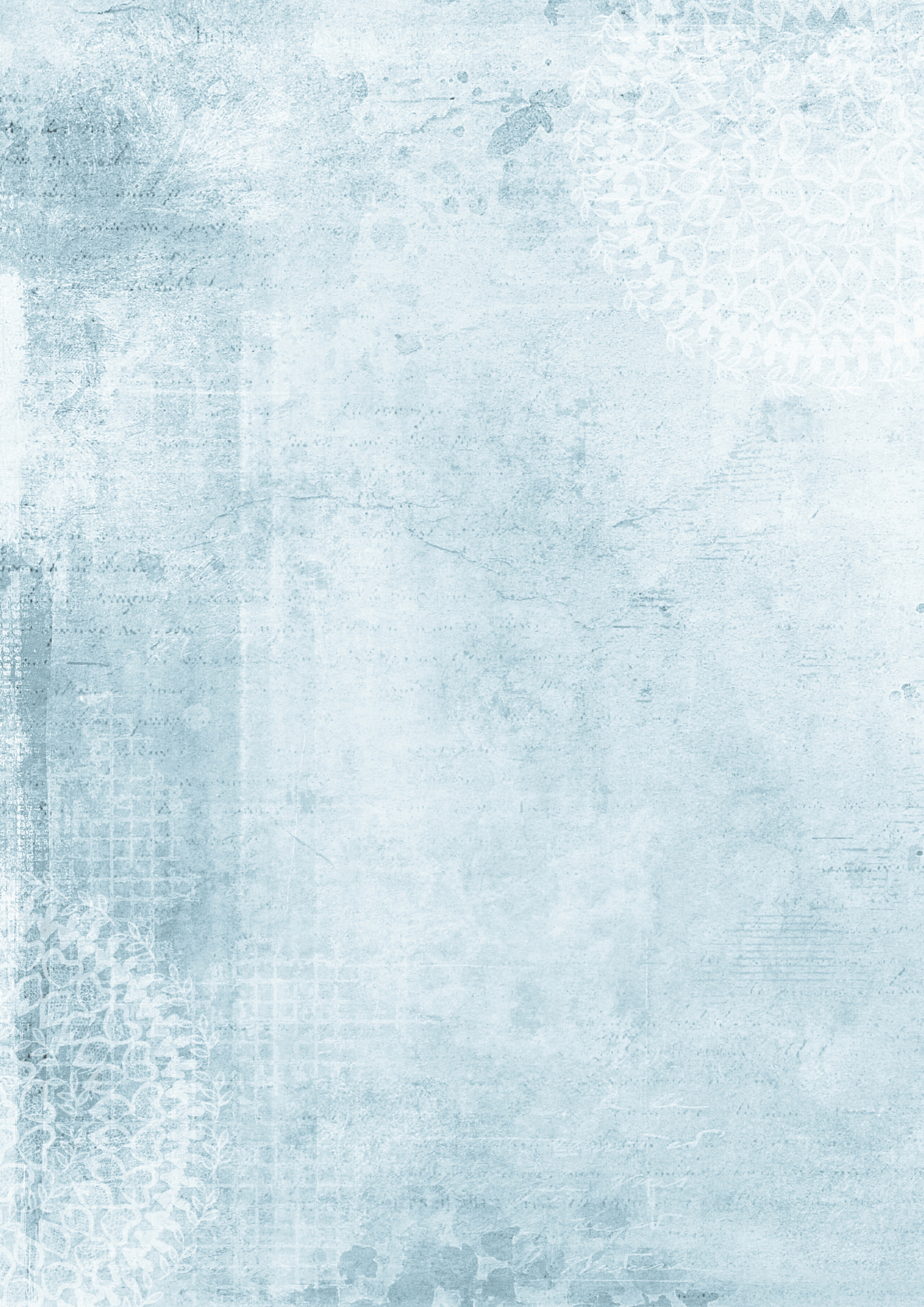 A4 Single Sheet - Little Bee - Daisy Sky (no image)