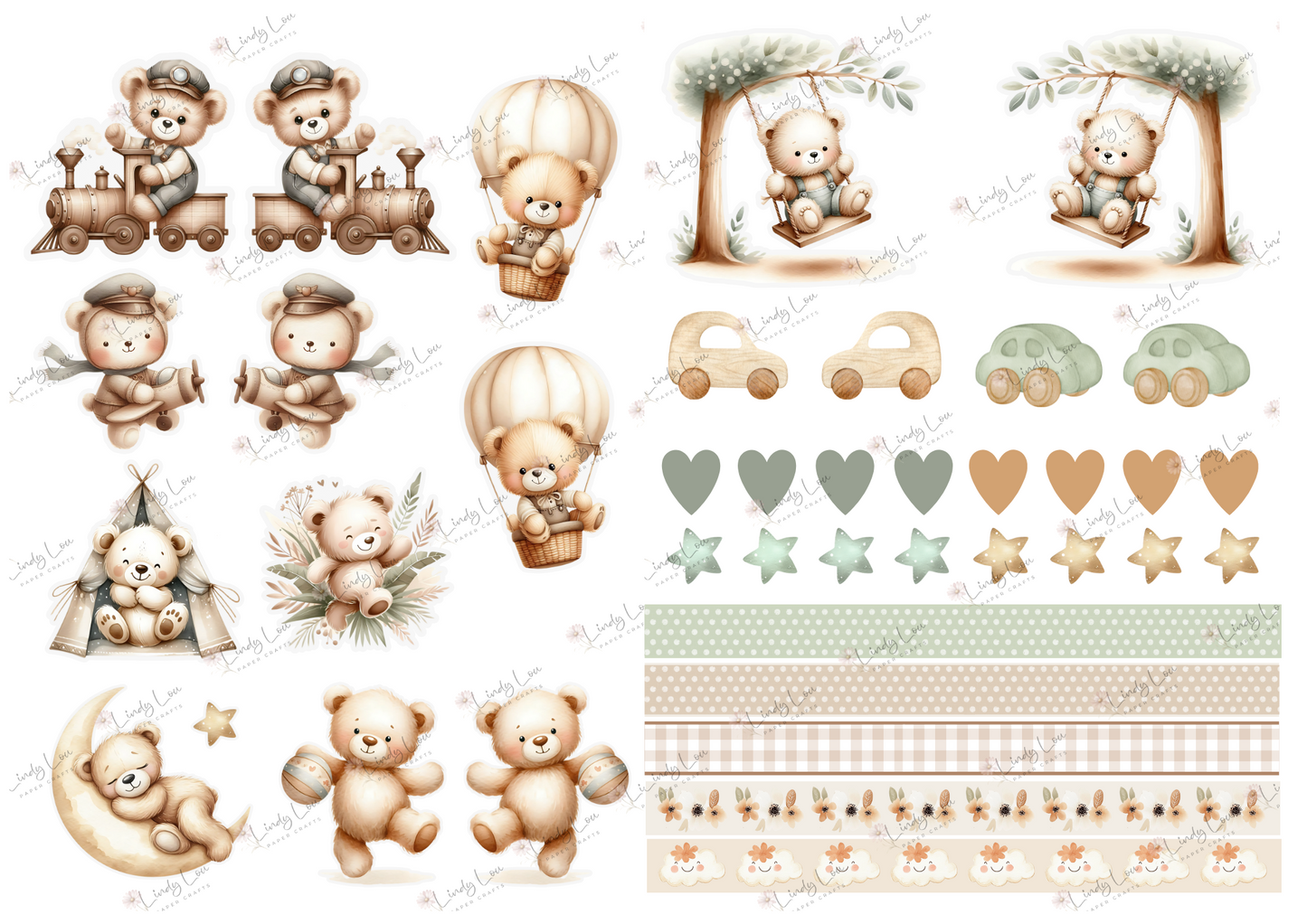 A4 Paper Collection - Boho Baby