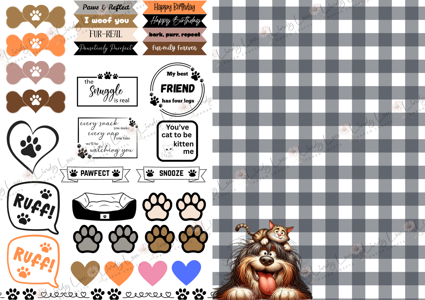 A4 Paper Collection - Paws & Whiskers