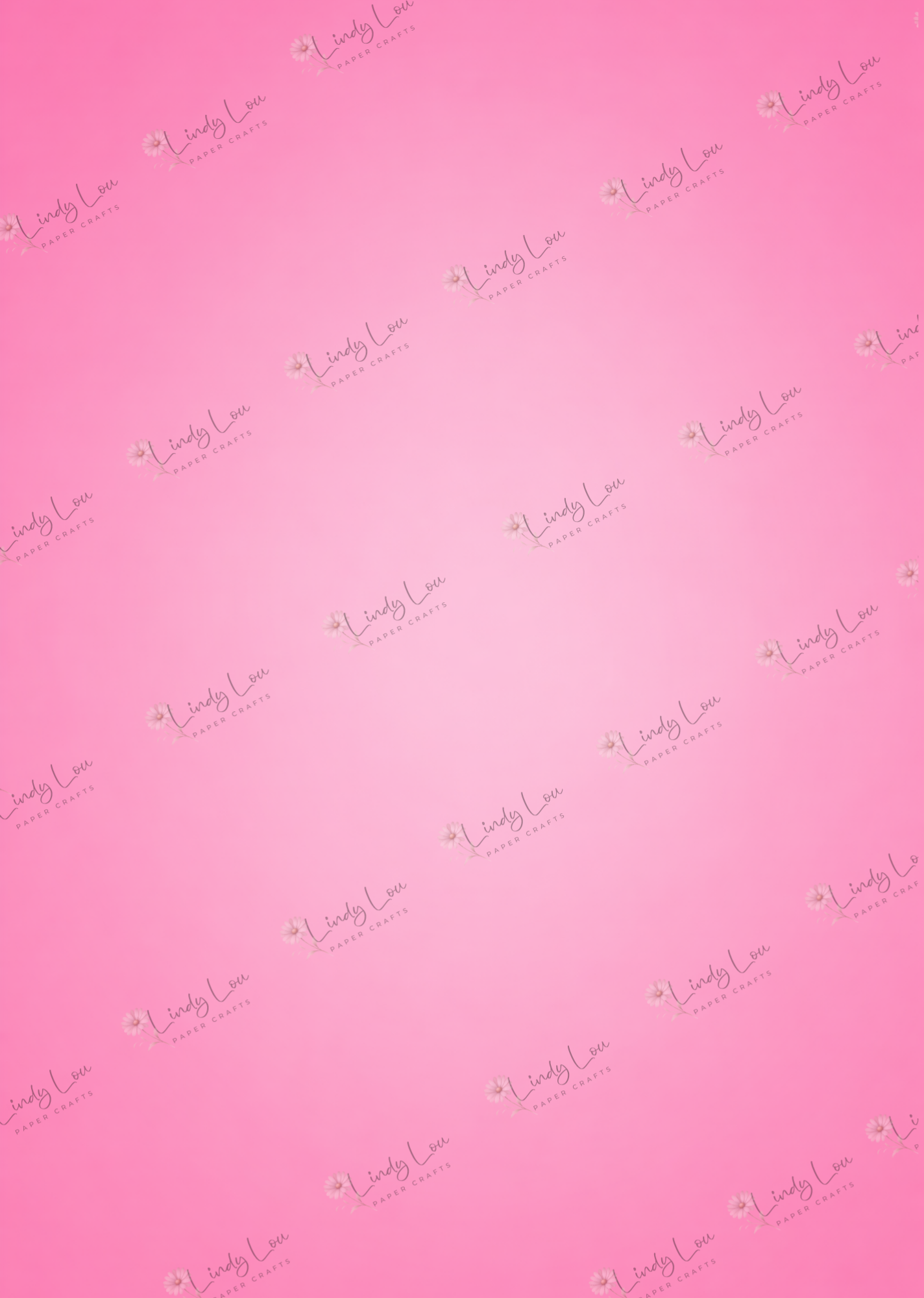 A4 Single Sheet - Birthday Giggles - Cotton Candy