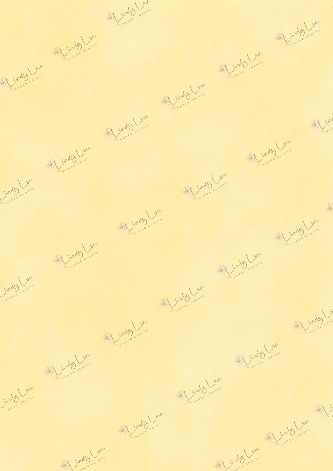A4 Single Sheet - Baby Boy - Honey Butter