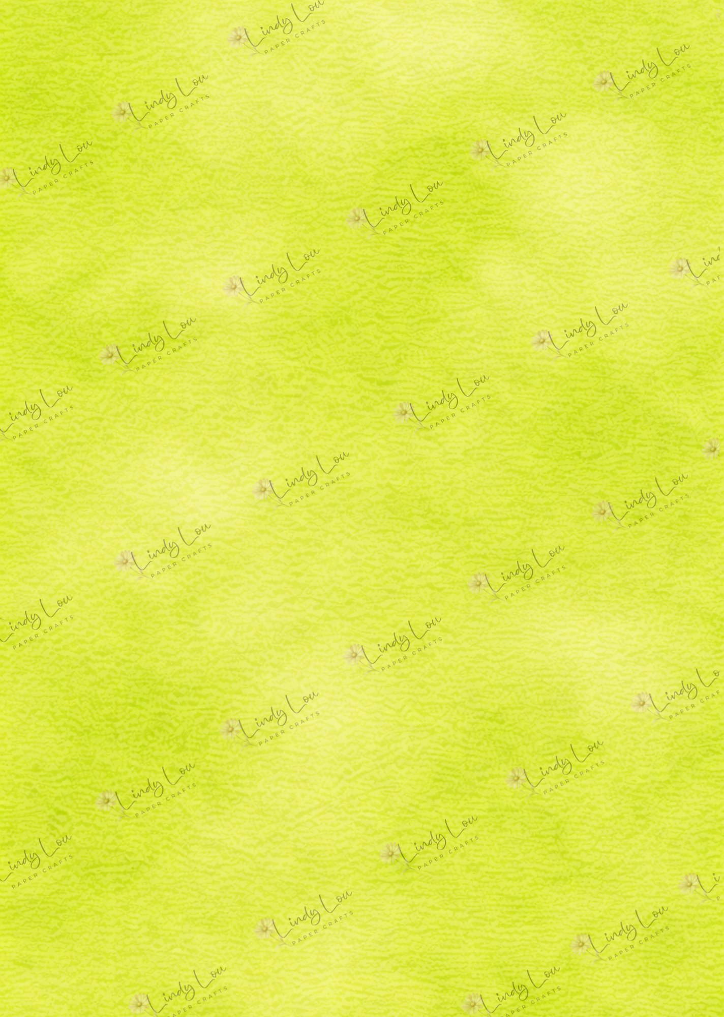 A4 Single Sheet - Surf's Up - Tropical Lime