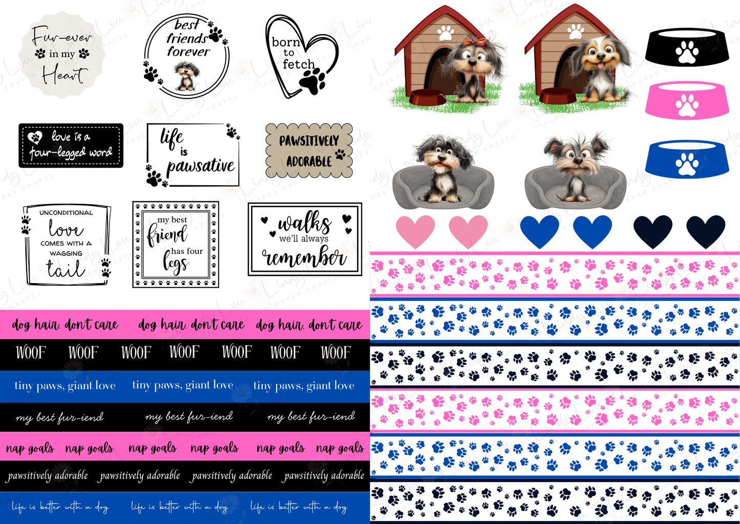 A4 Paper Collection - Pawsitively Adorable