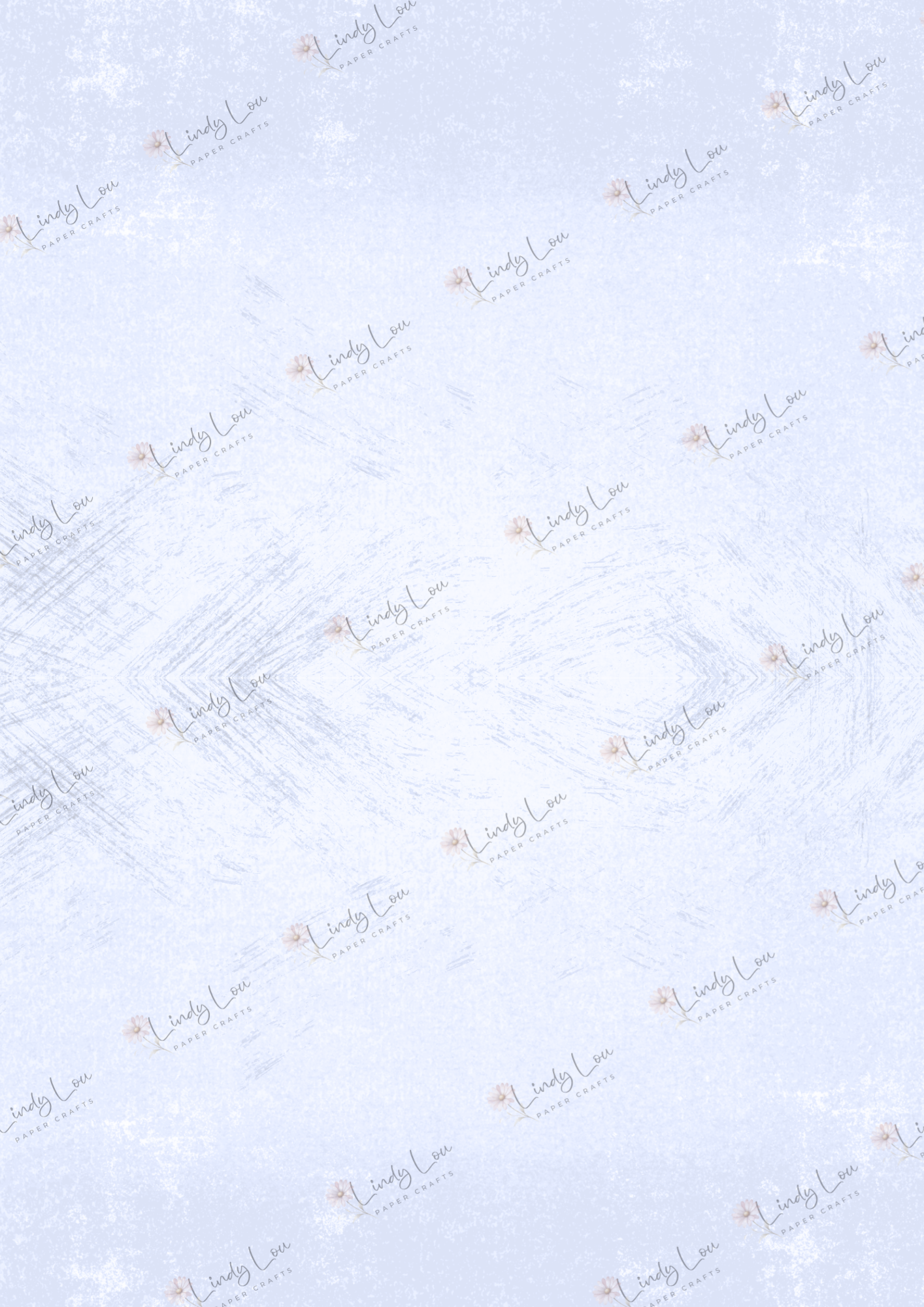 A4 Single Sheet - Pink Christmas - Frosted Sky