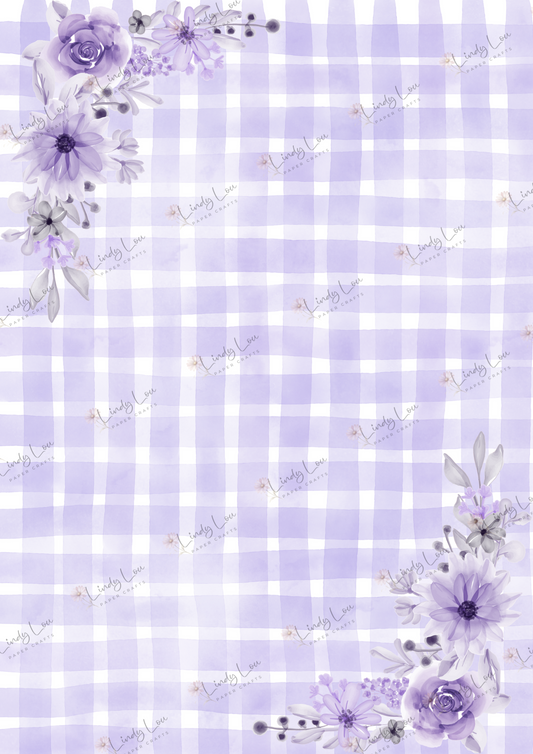 A4 Single Sheet - Princess Ellie - Lavener Corners