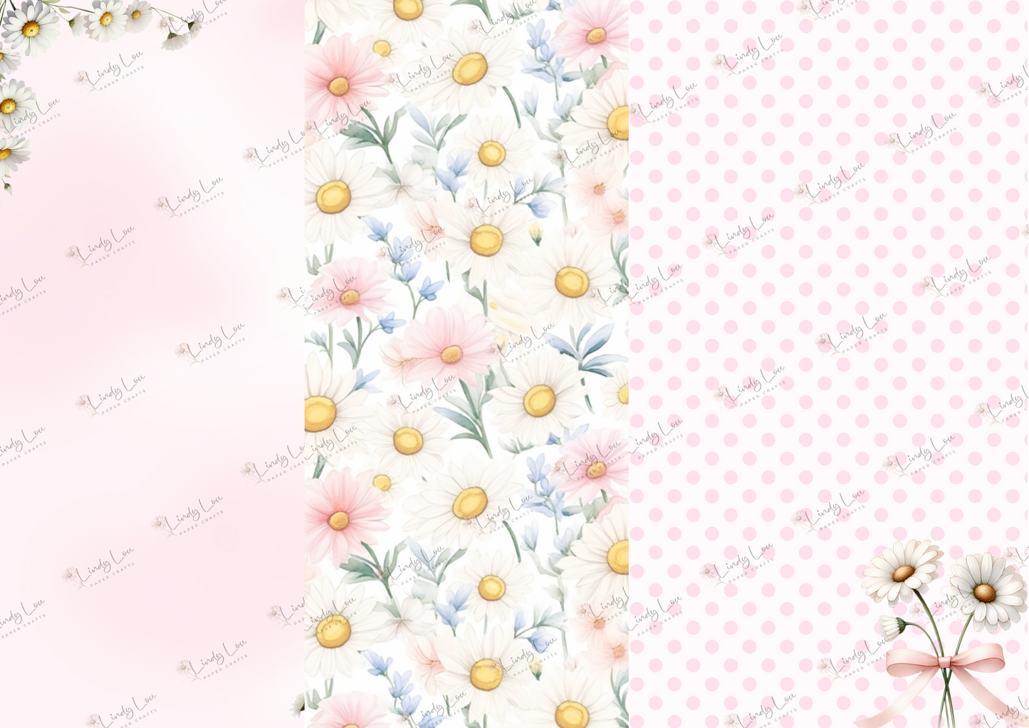 A4 Paper Collection - Daisy Whispers
