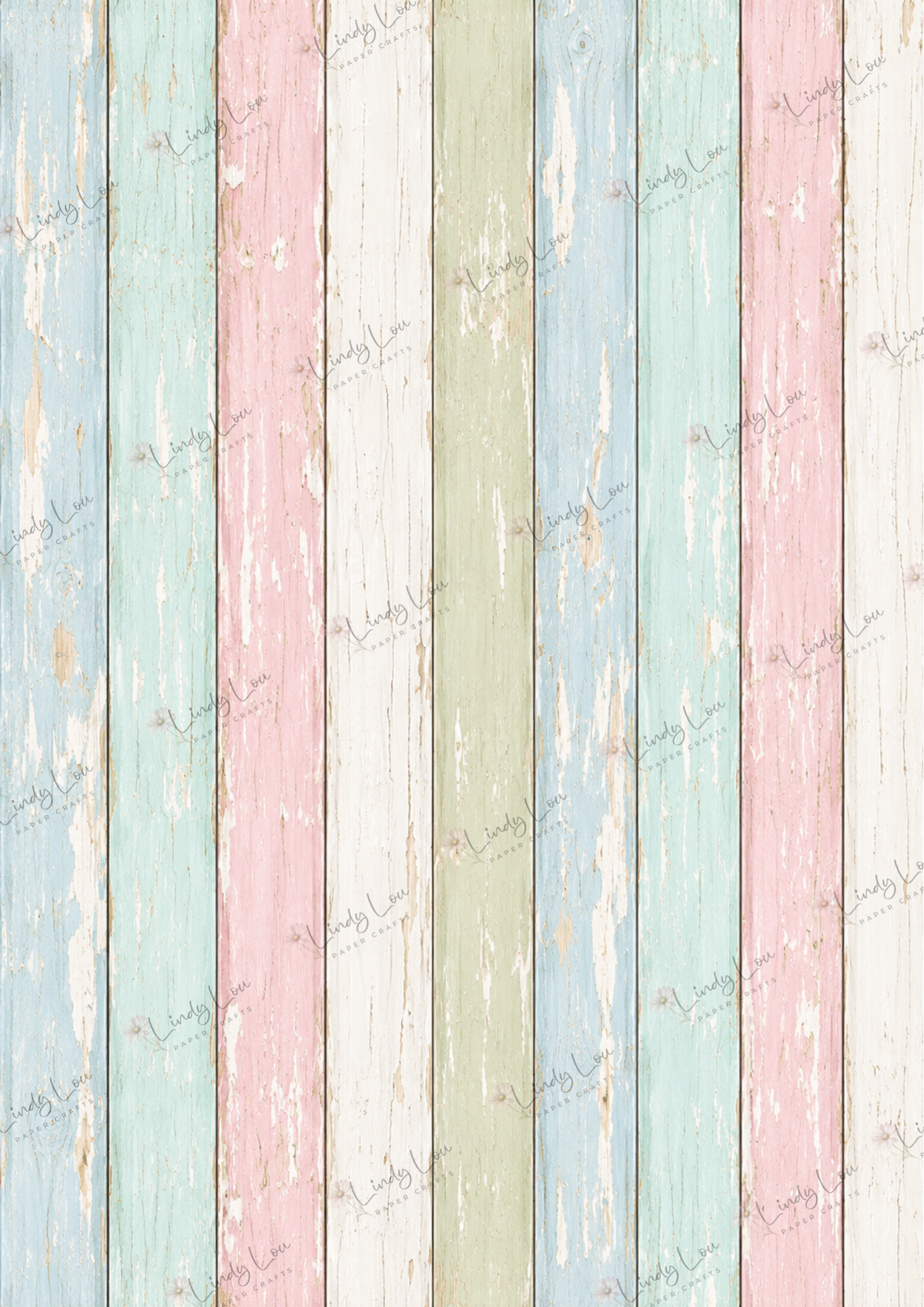 A4 Single Sheet - Beach Day Buddies - Boardwalk