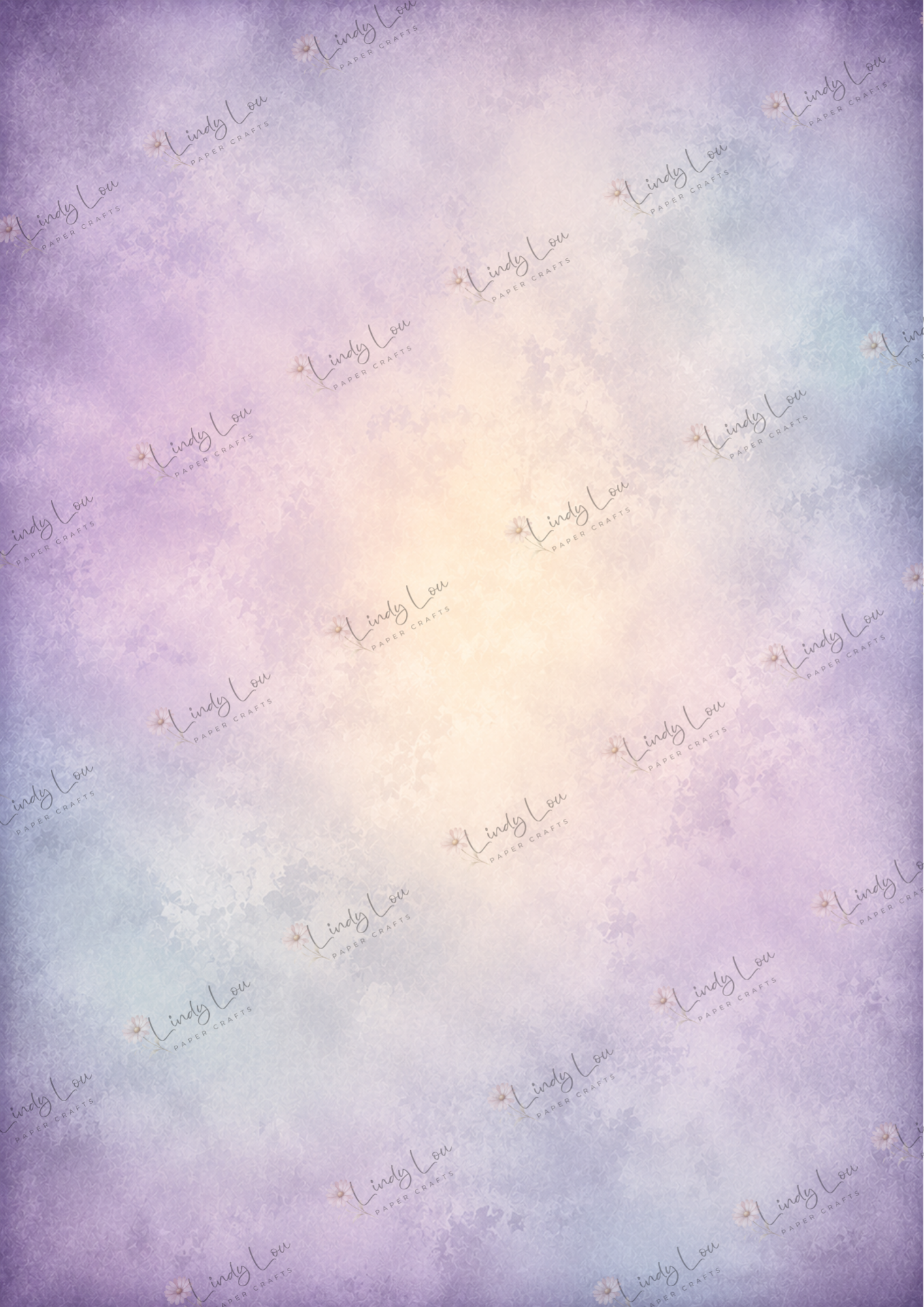A4 Single Sheet - Gothic Girl Dreams - Lantern Light