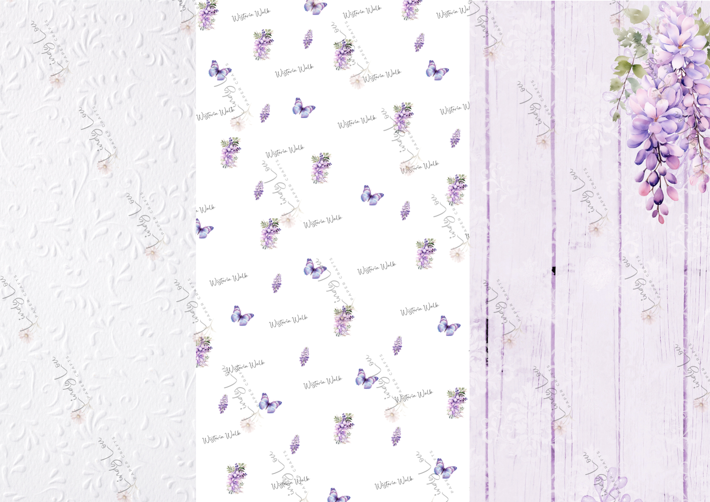A4 Paper Collection - Wisteria Walk