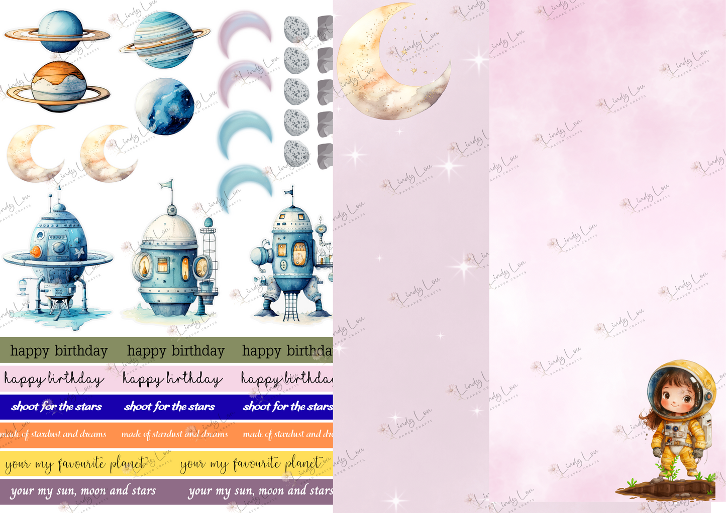 A4 Paper Collection - Cosmic Cuties