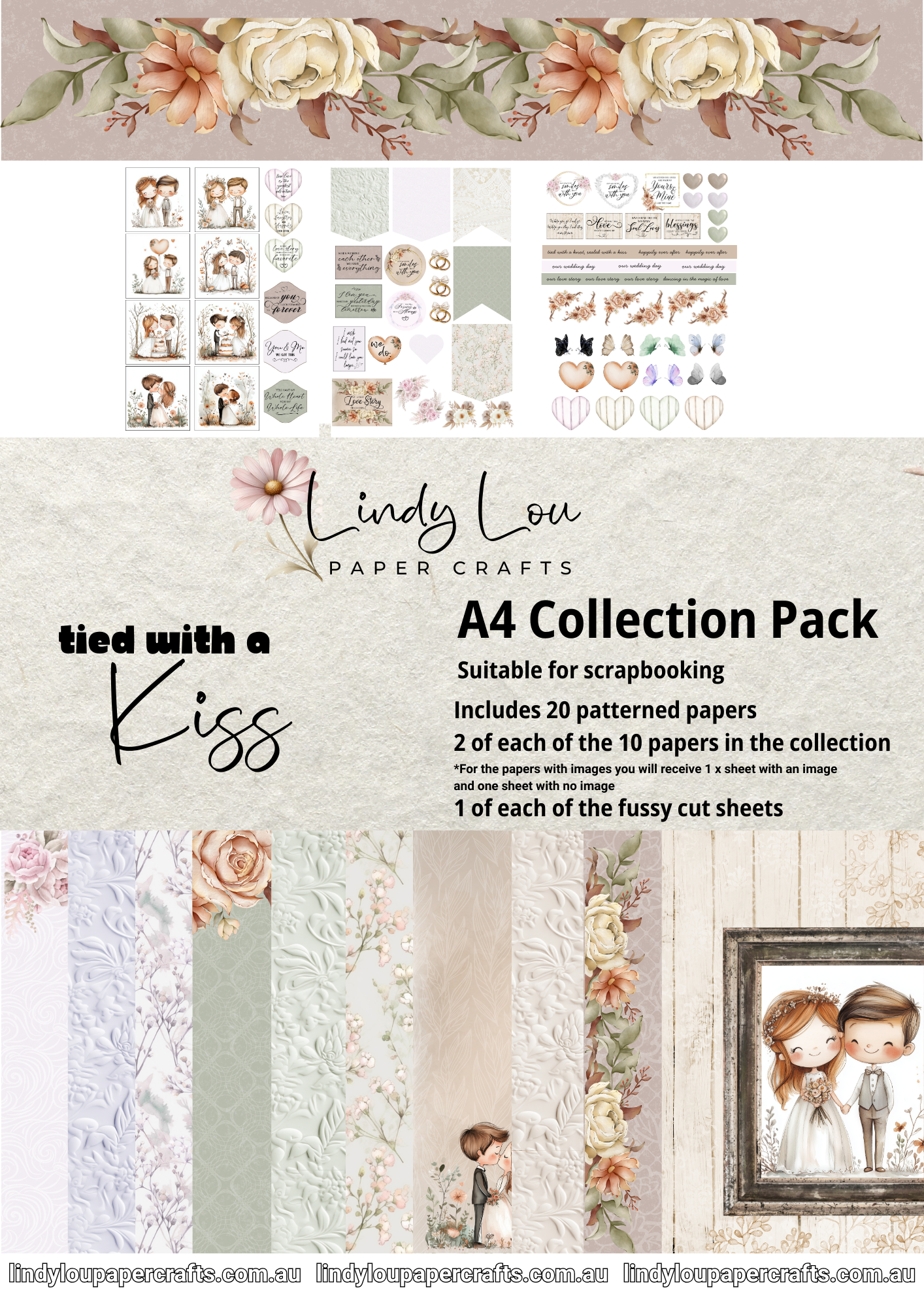 A4 Paper Collection - Tied with a Kiss