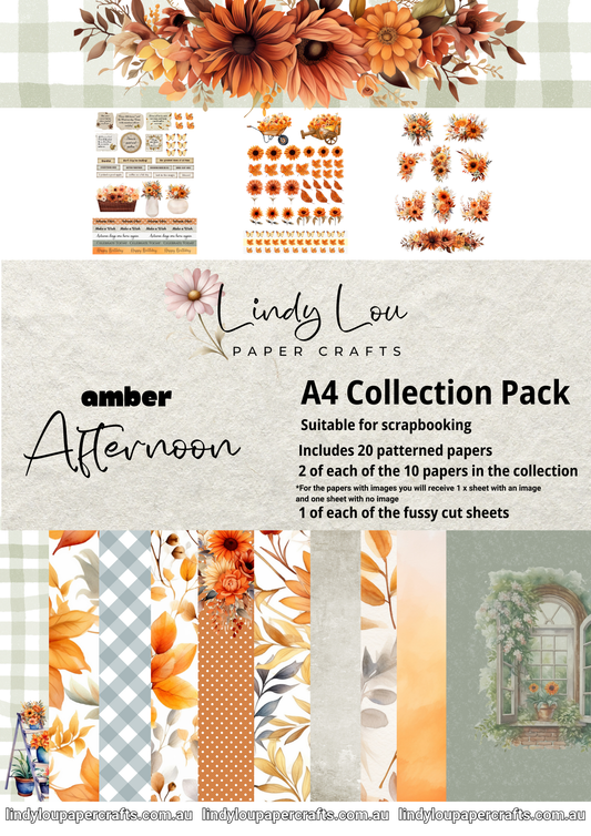 A4 Paper Collection - Amber Afternoon