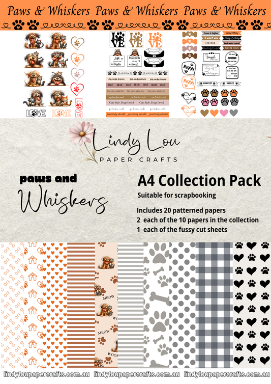 A4 Paper Collection - Paws & Whiskers