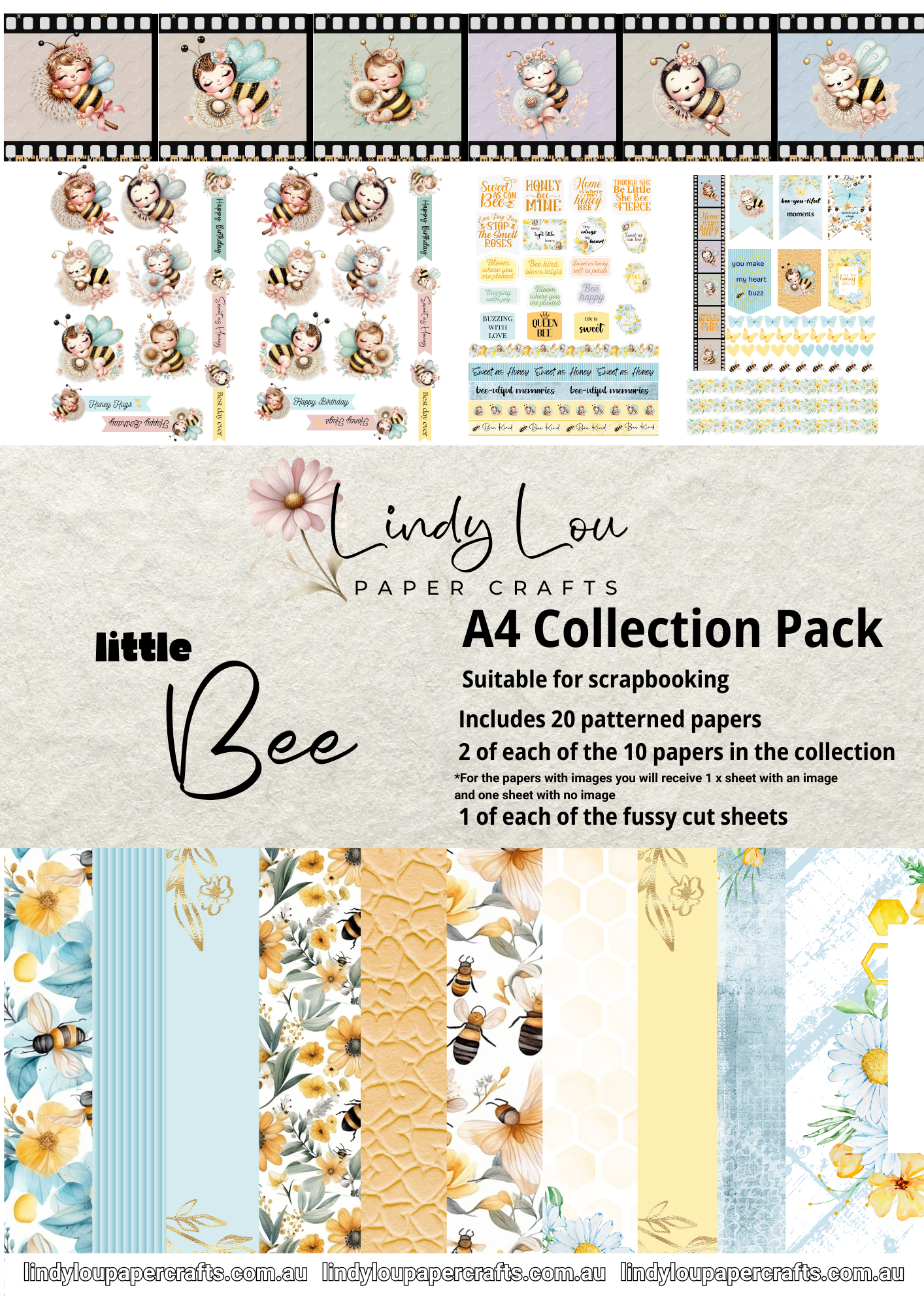 A4 Paper Collection - Little Bee