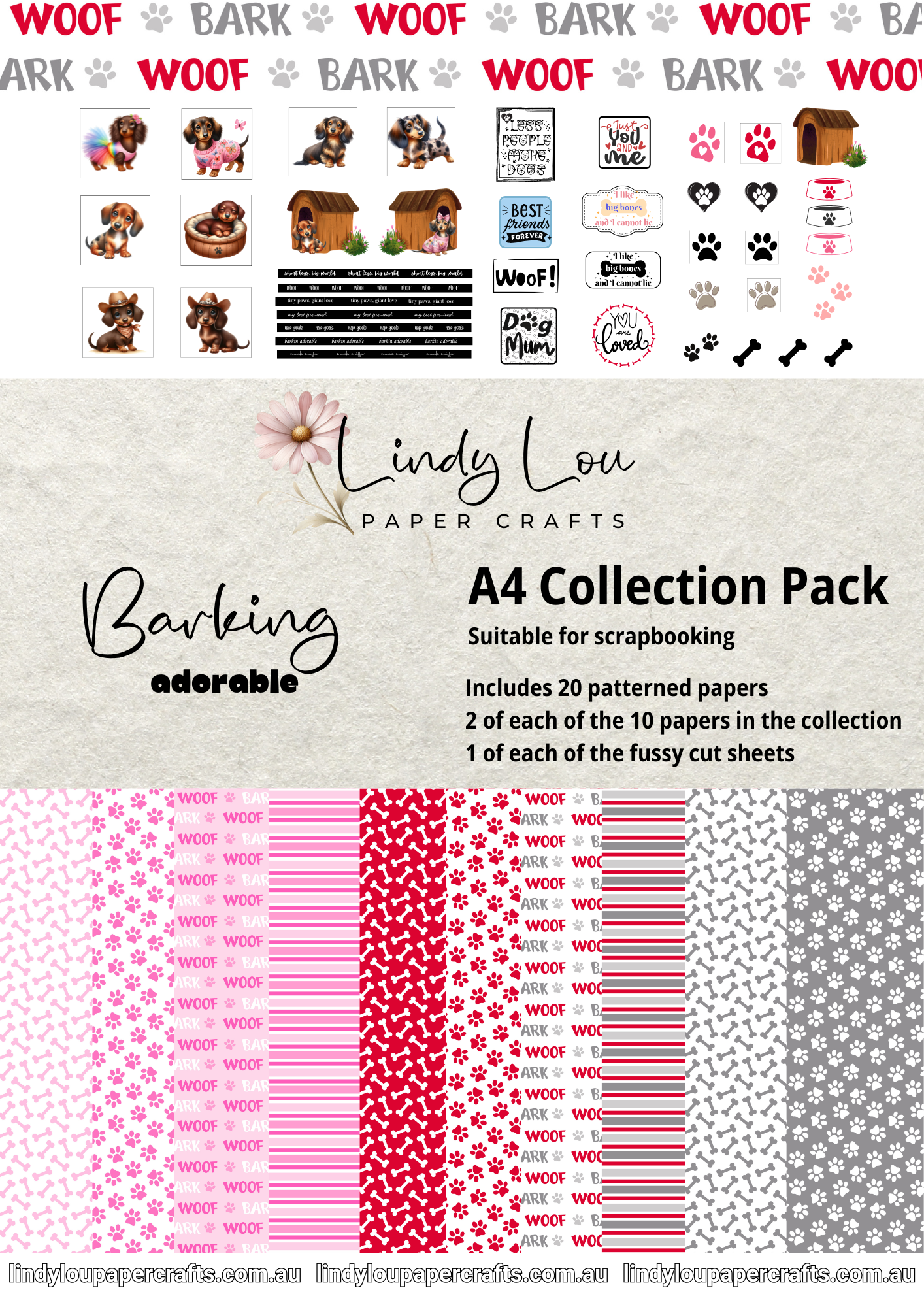 A4 Paper Collection - Barking Adorable