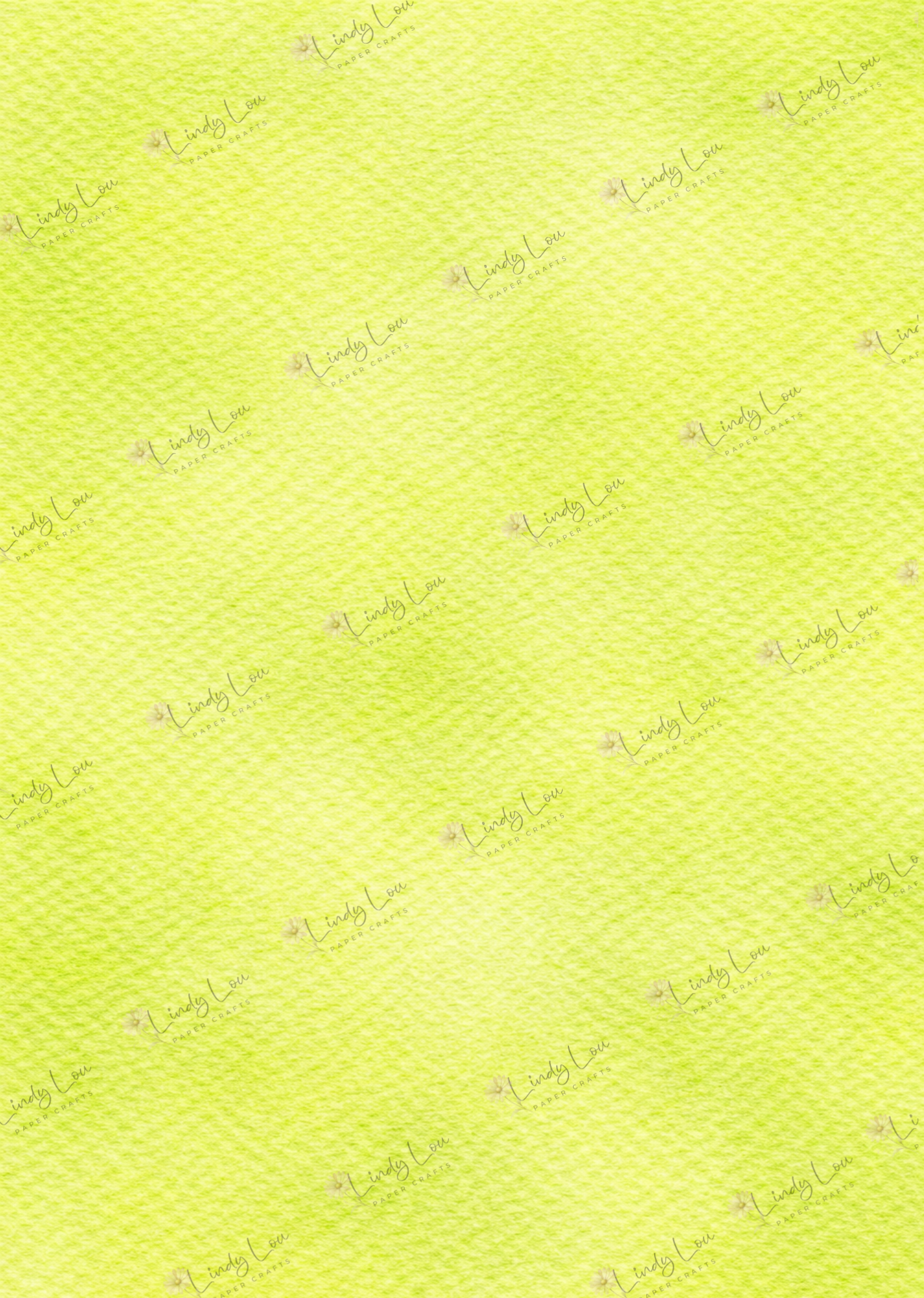 A4 Single Sheet - Absolutely Fabulous - Pretty in Green