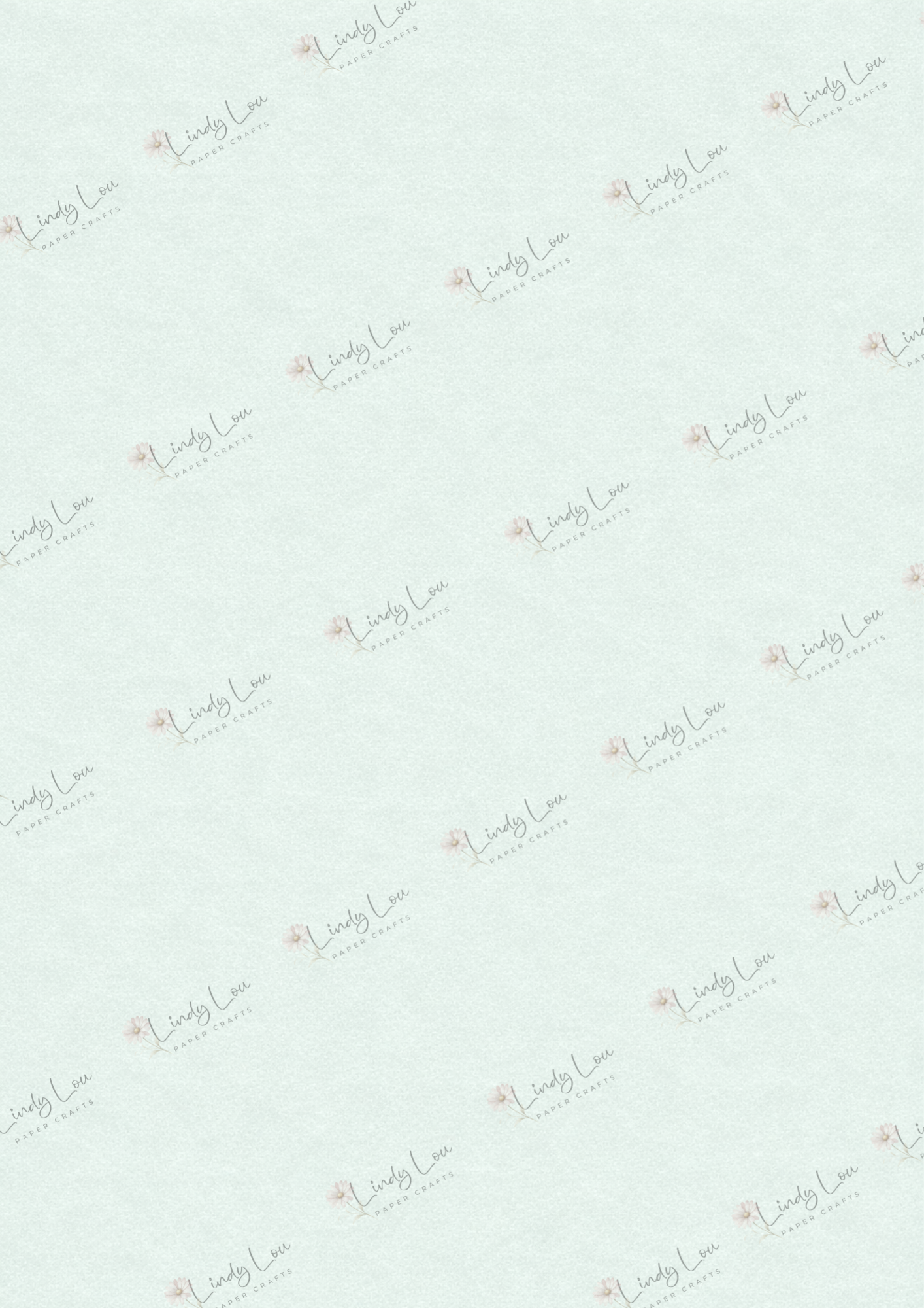 A4 Single Sheet - Softly Spoken - Sage Hush