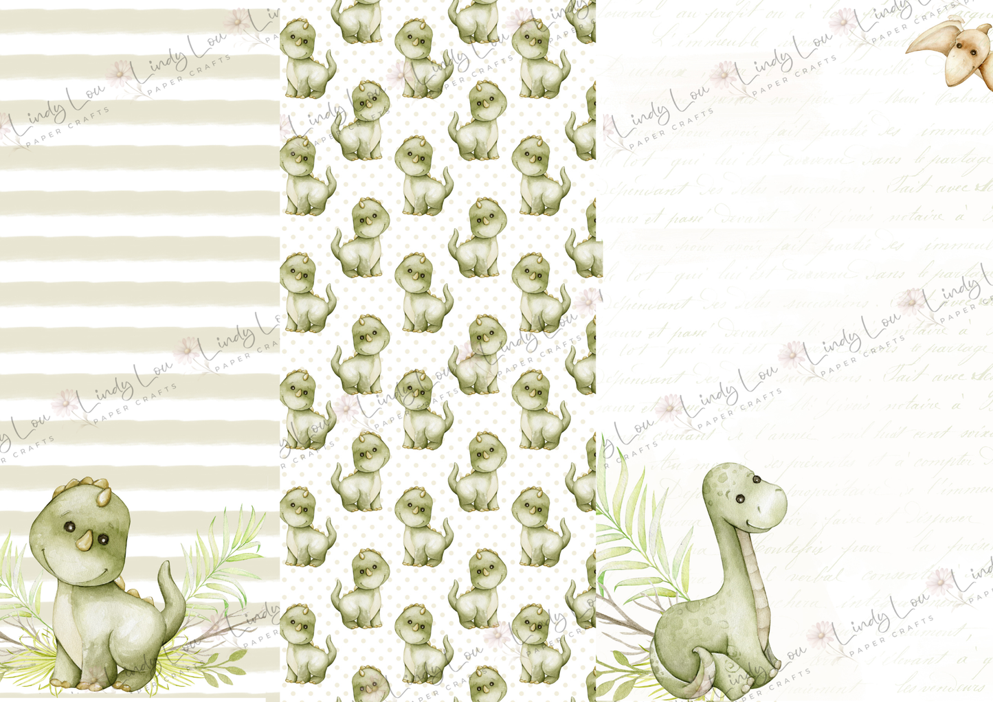 A4 Paper Collection - Dino Saurus