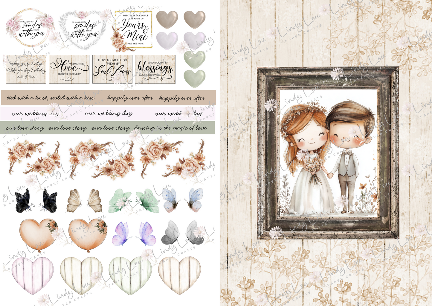 A4 Paper Collection - Tied with a Kiss