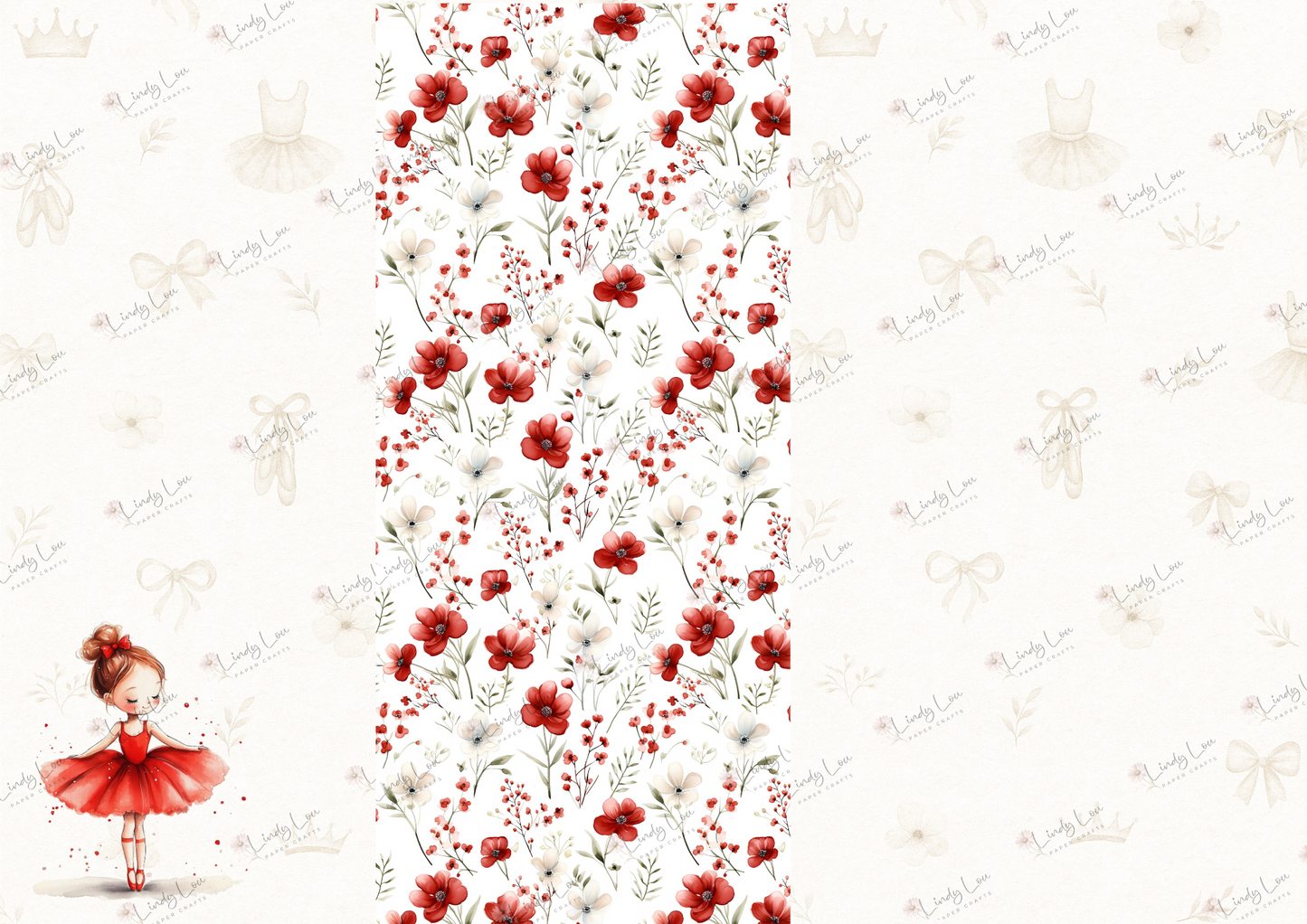 A4 Paper Collection - Ballerina Blossoms