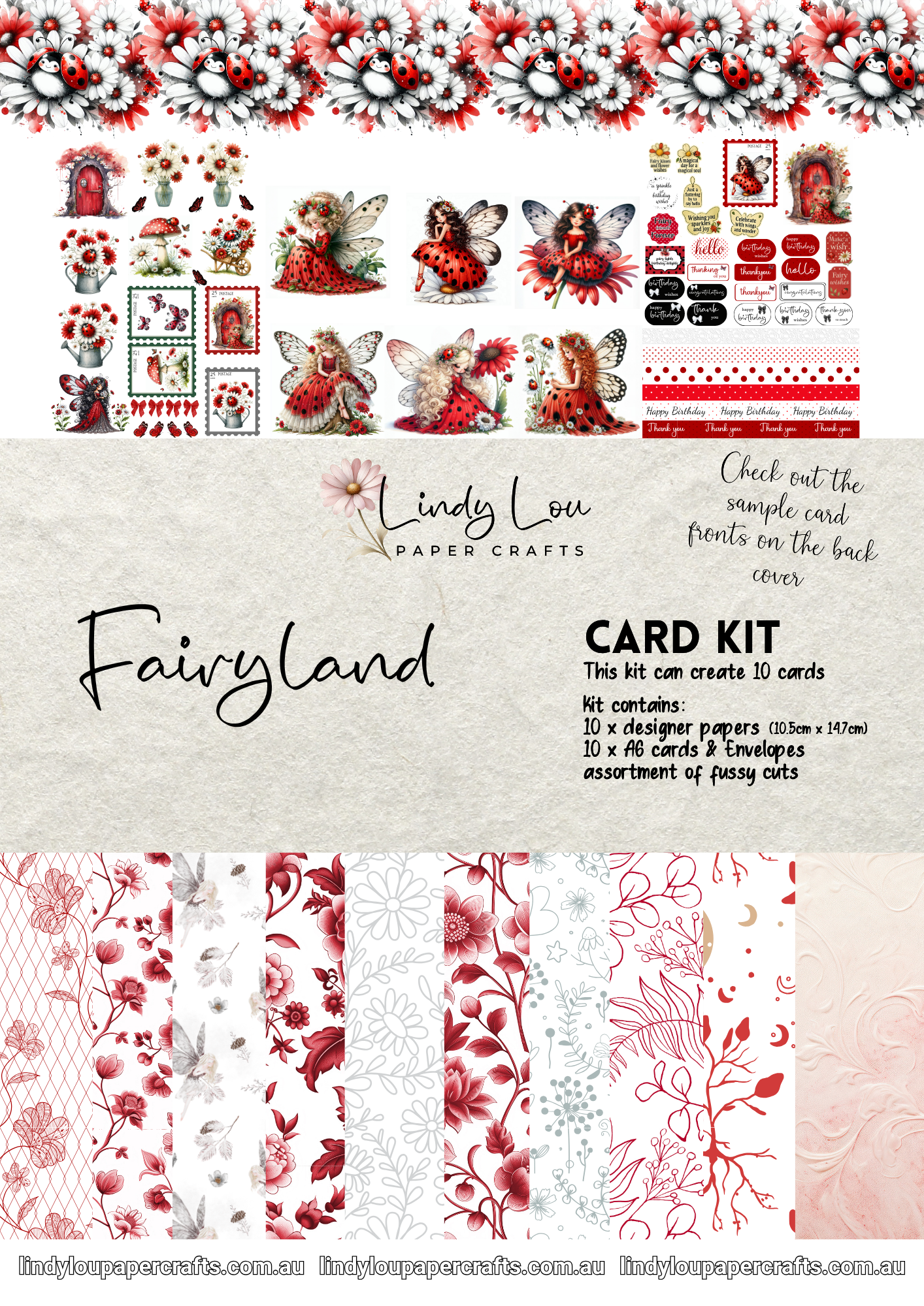 A6 Card Kit - Fairyland