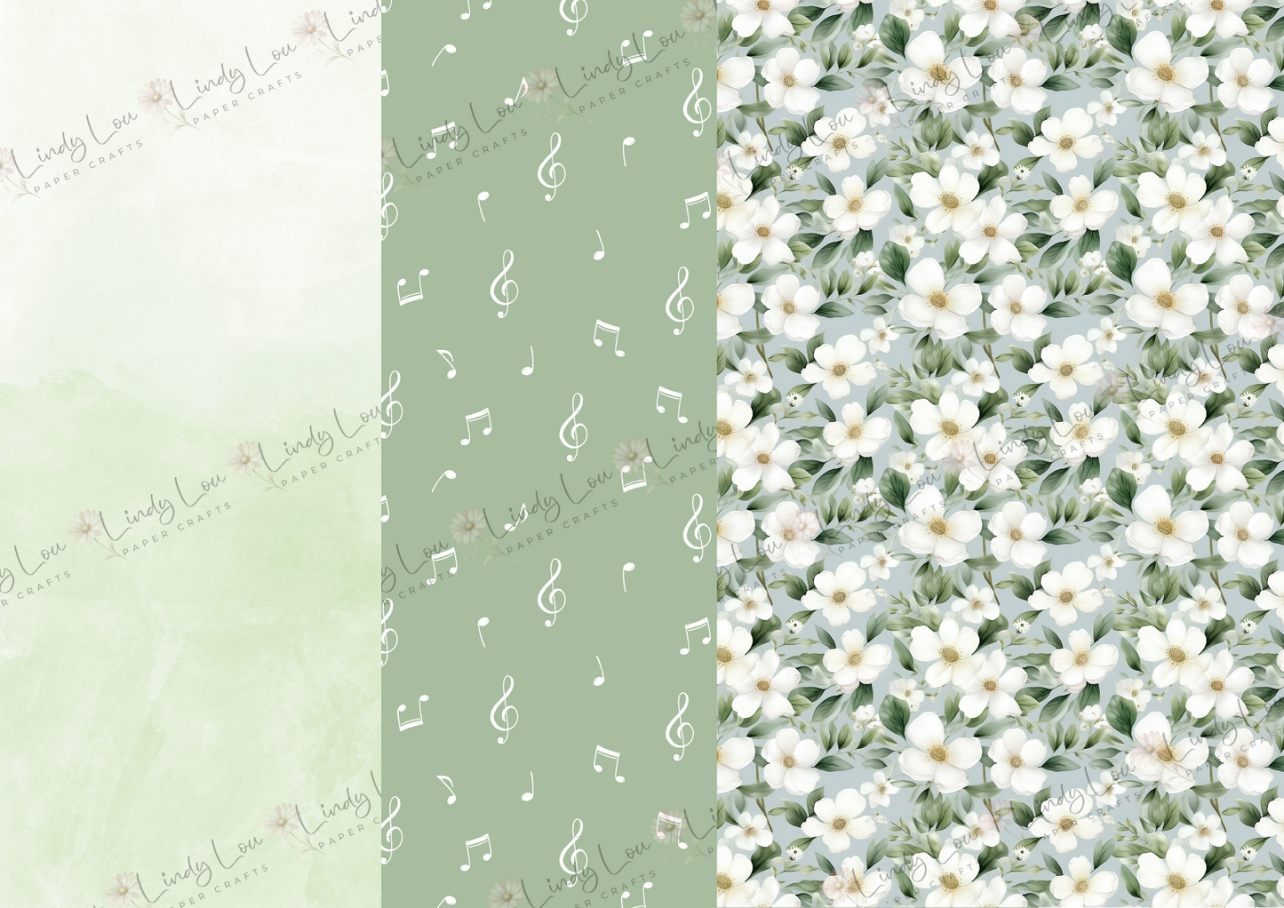 A4 Paper Collection - Blossom & Bluebirds