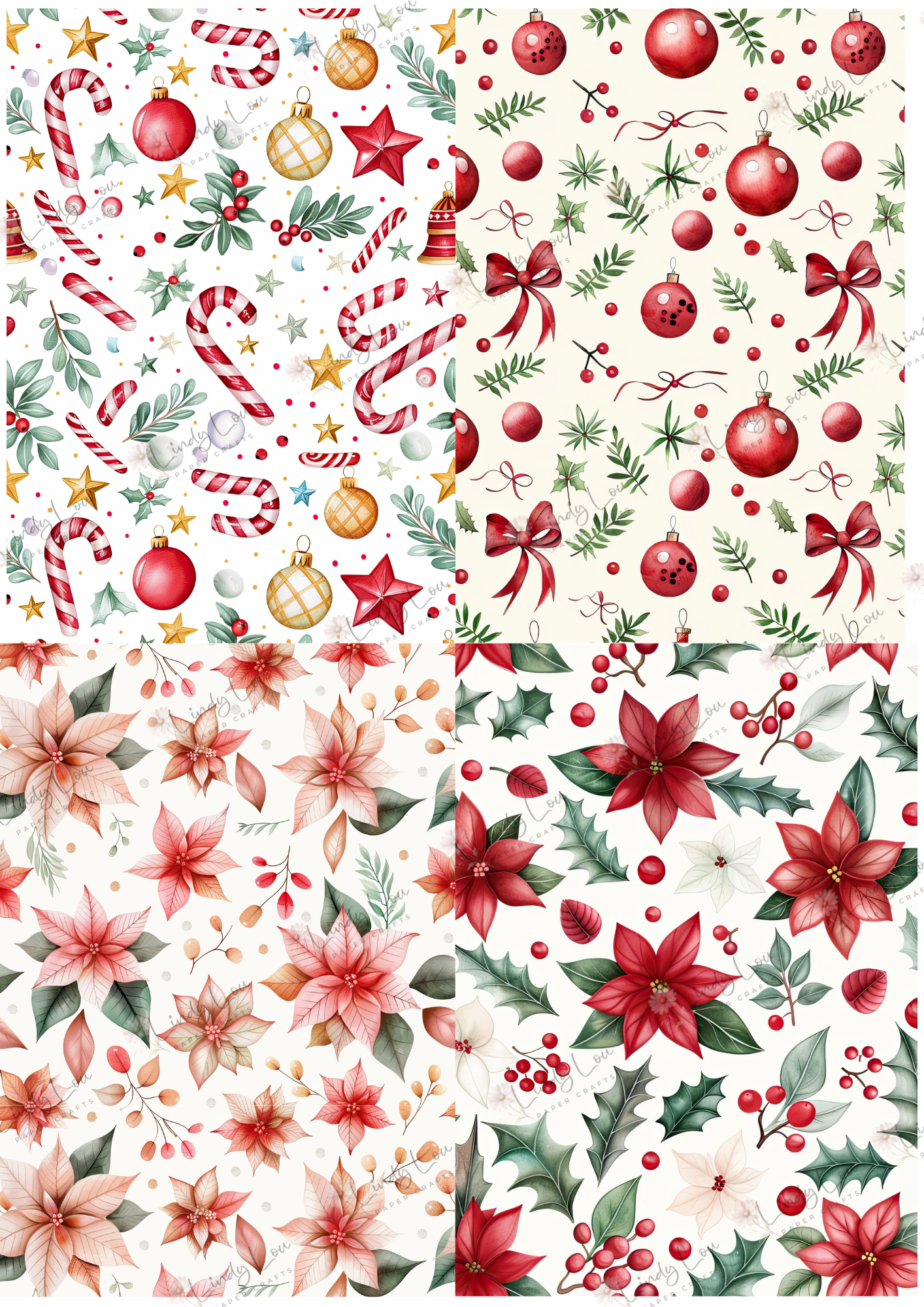 A6 Card Kit - Aussie Christmas