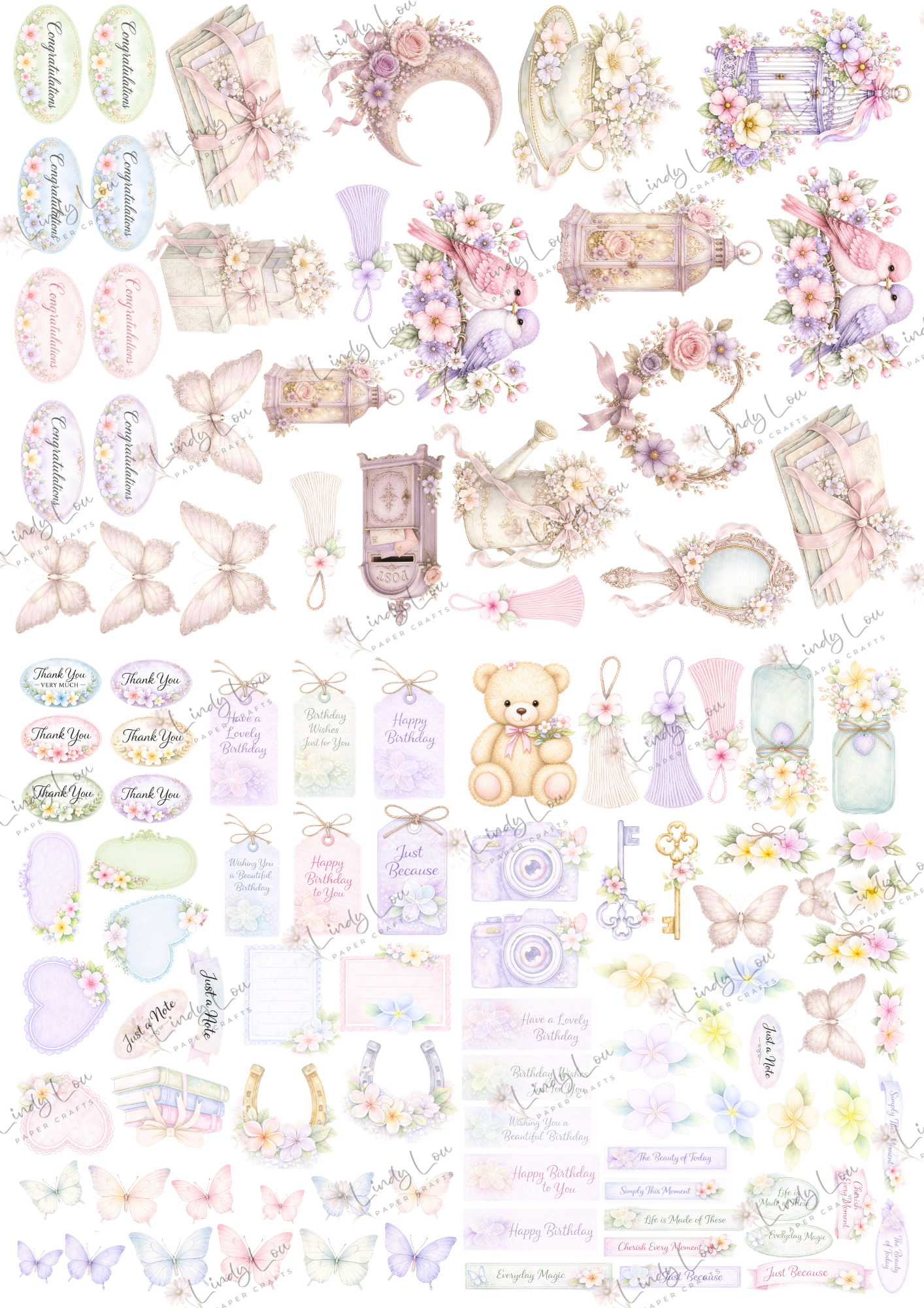 A4 Paper Collection - Softly Spoken