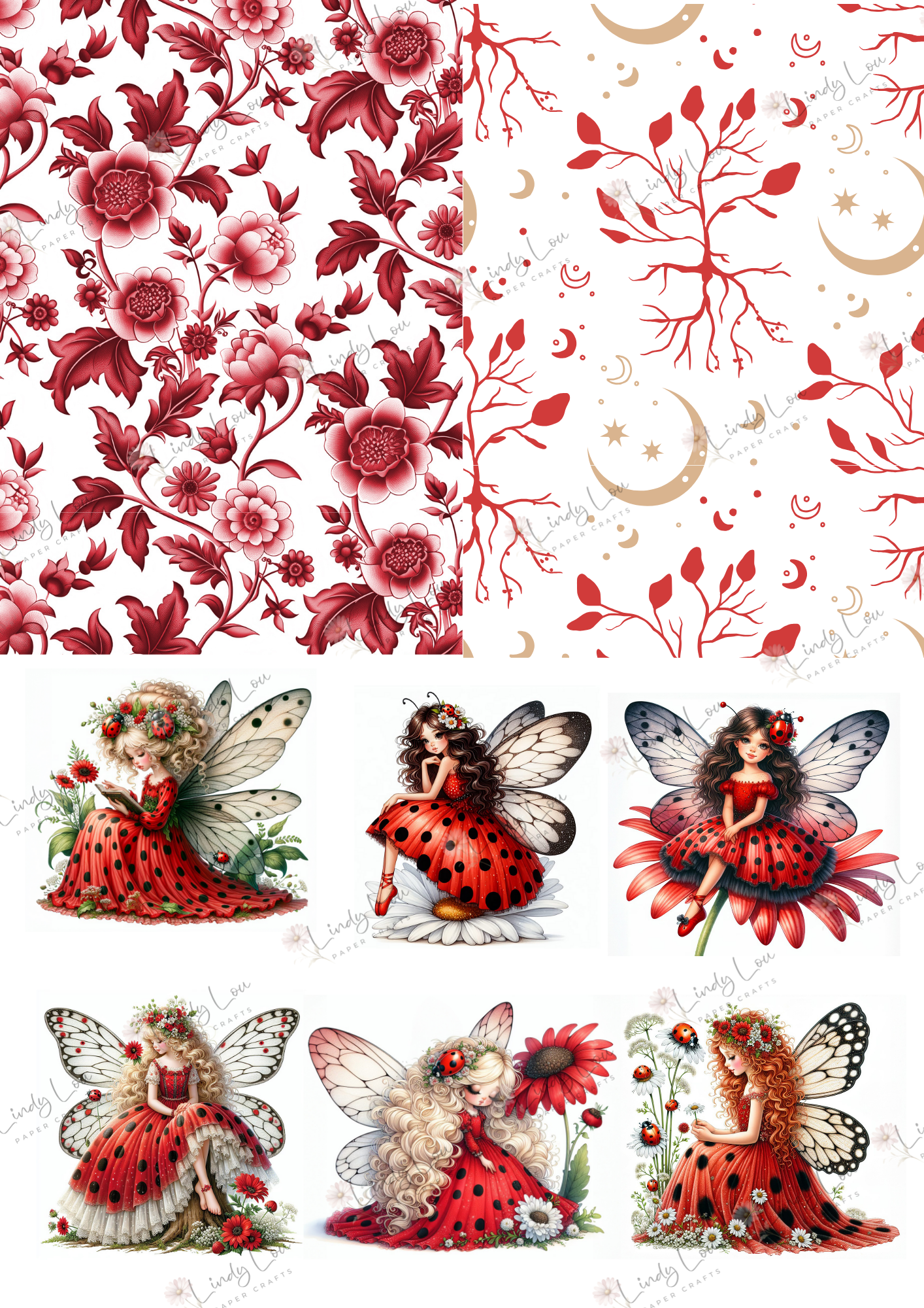 A6 Card Kit - Fairyland