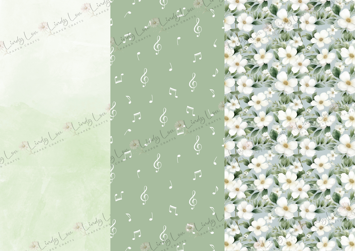 A4 Paper Collection - Blossom & Bluebirds