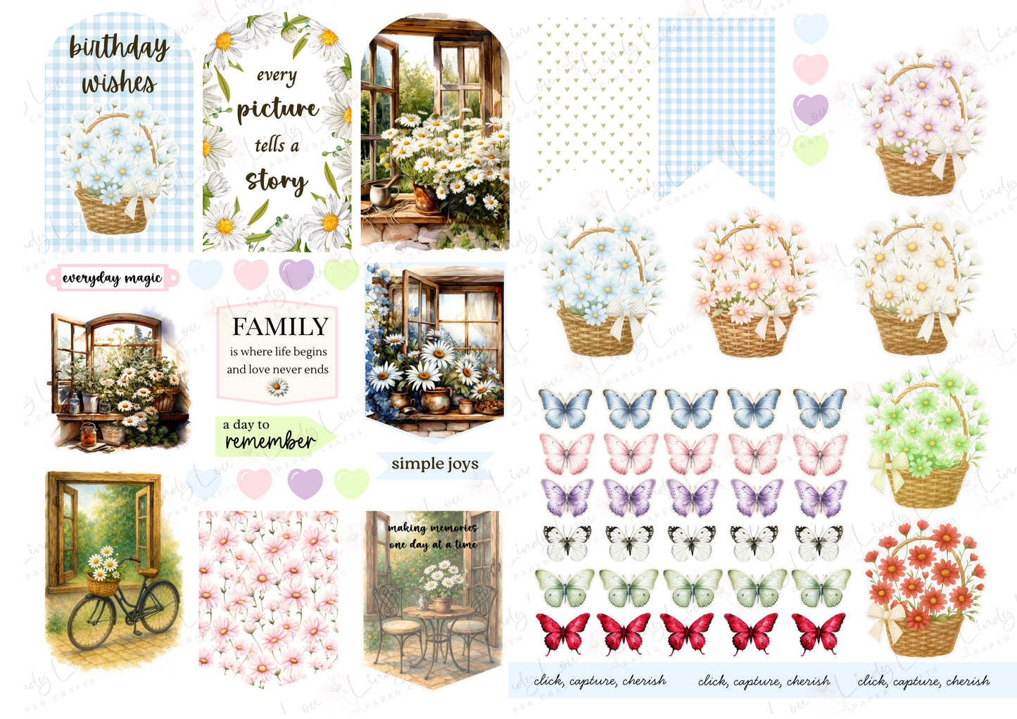 A4 Bumper Edition Paper Collection - Daisy Girls